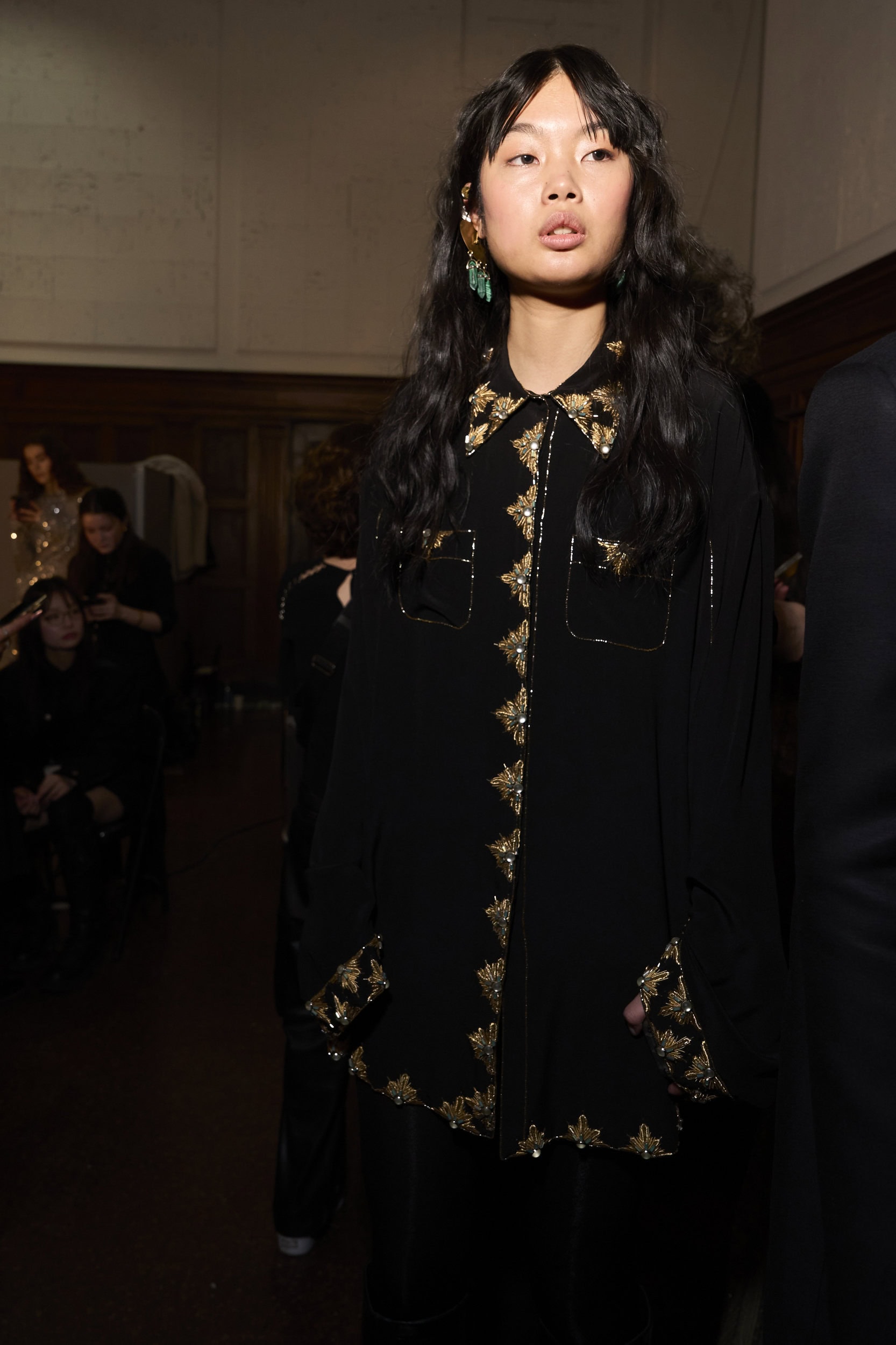 Cucculelli Shaheen  Fall 2024 Fashion Show Backstage