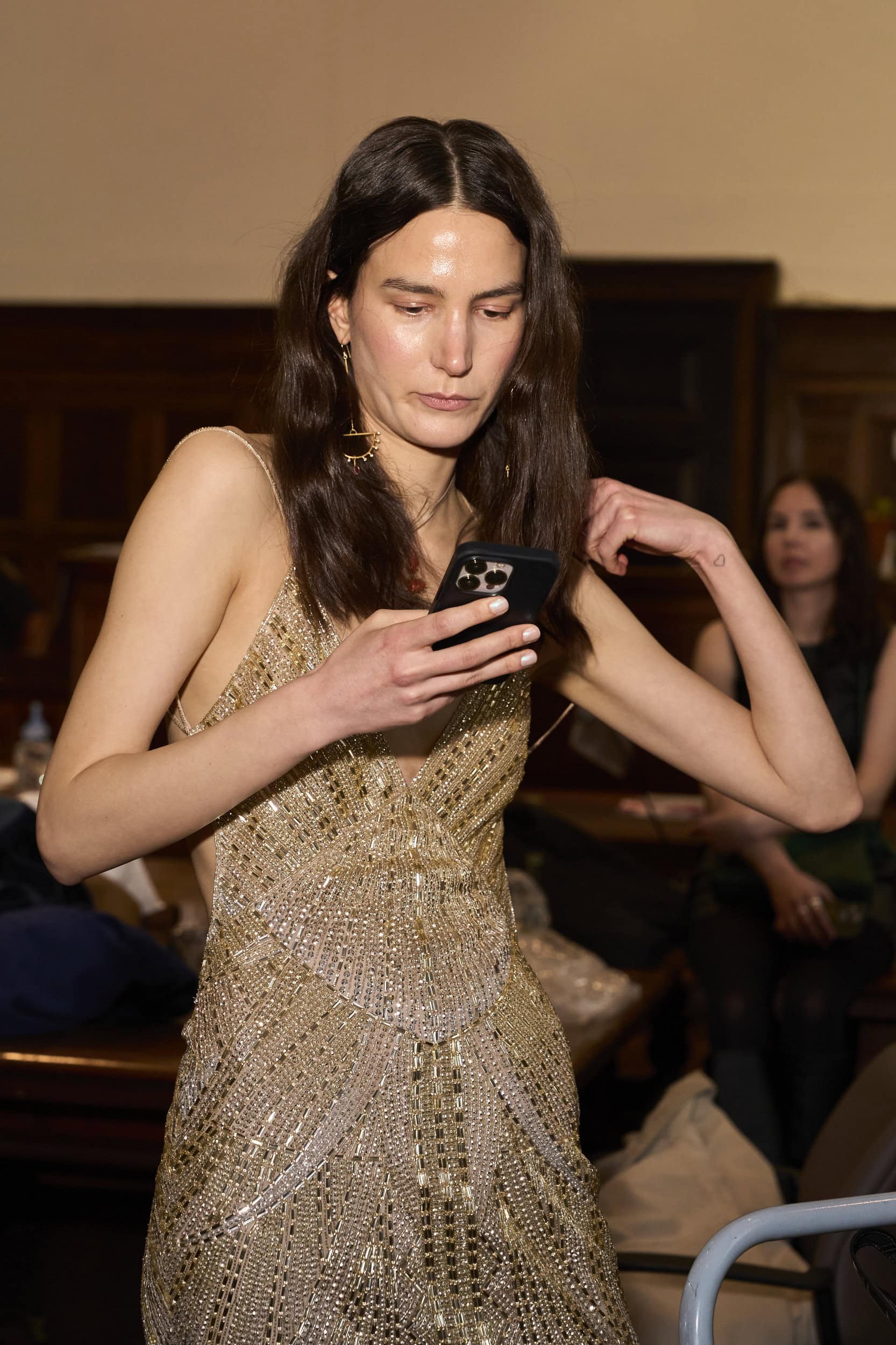 Cucculelli Shaheen  Fall 2024 Fashion Show Backstage