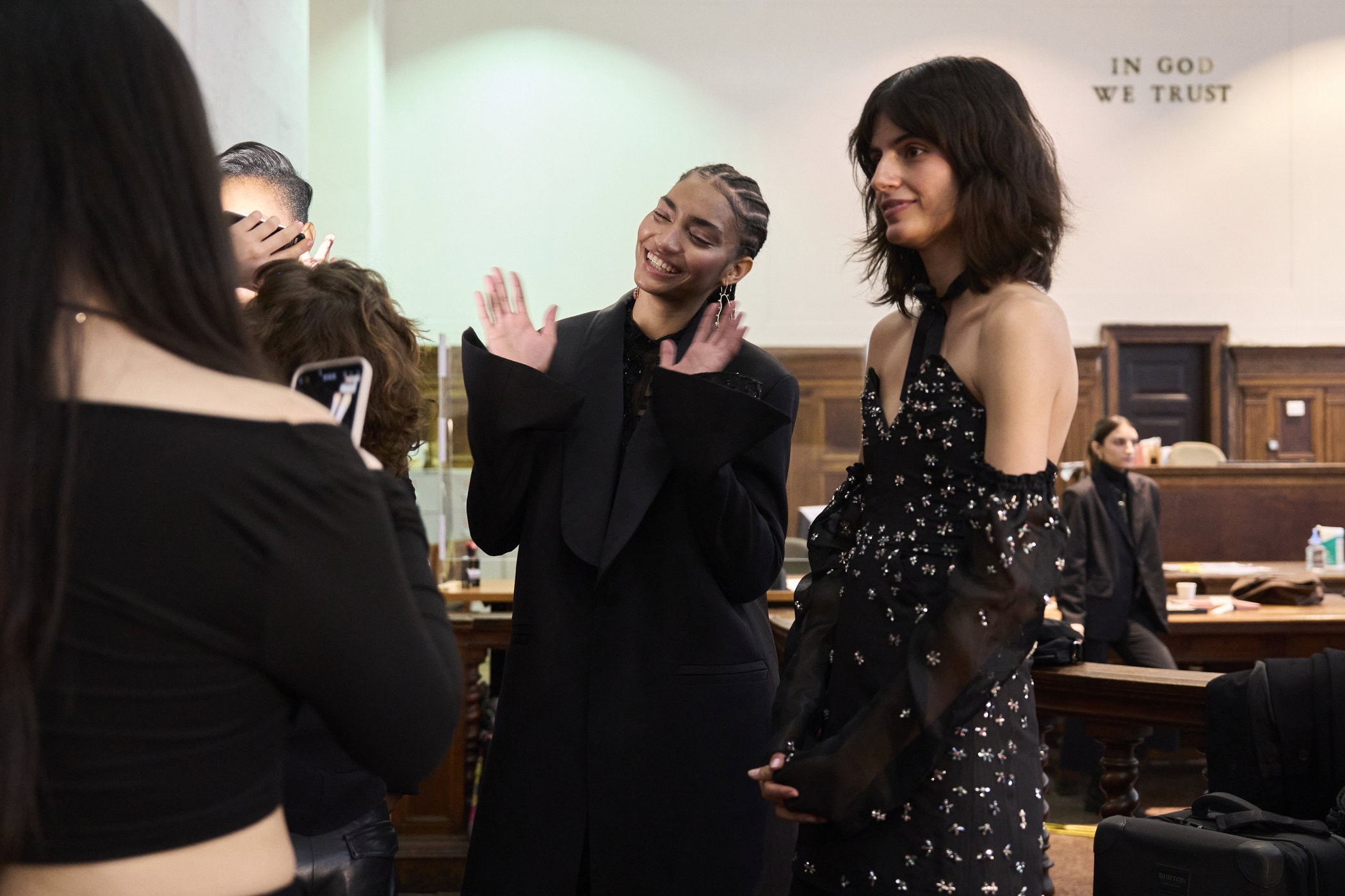 Cucculelli Shaheen  Fall 2024 Fashion Show Backstage