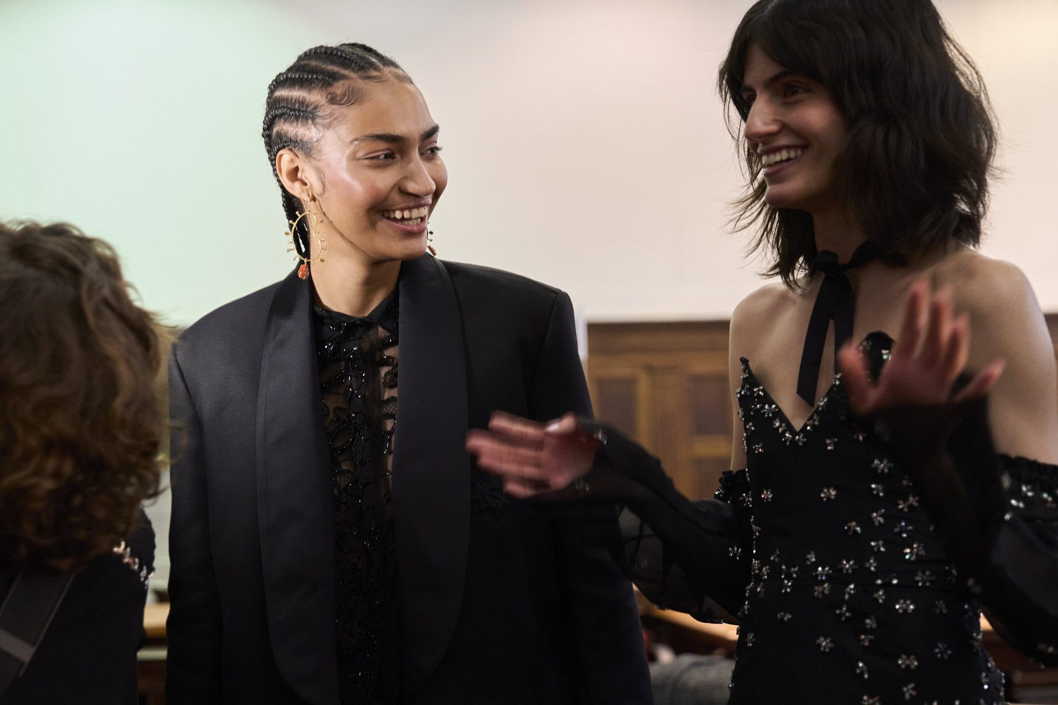 Cucculelli Shaheen  Fall 2024 Fashion Show Backstage