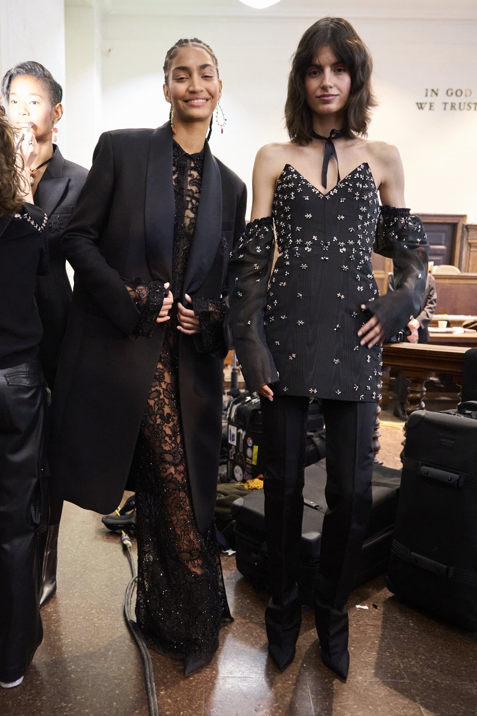 Cucculelli Shaheen  Fall 2024 Fashion Show Backstage