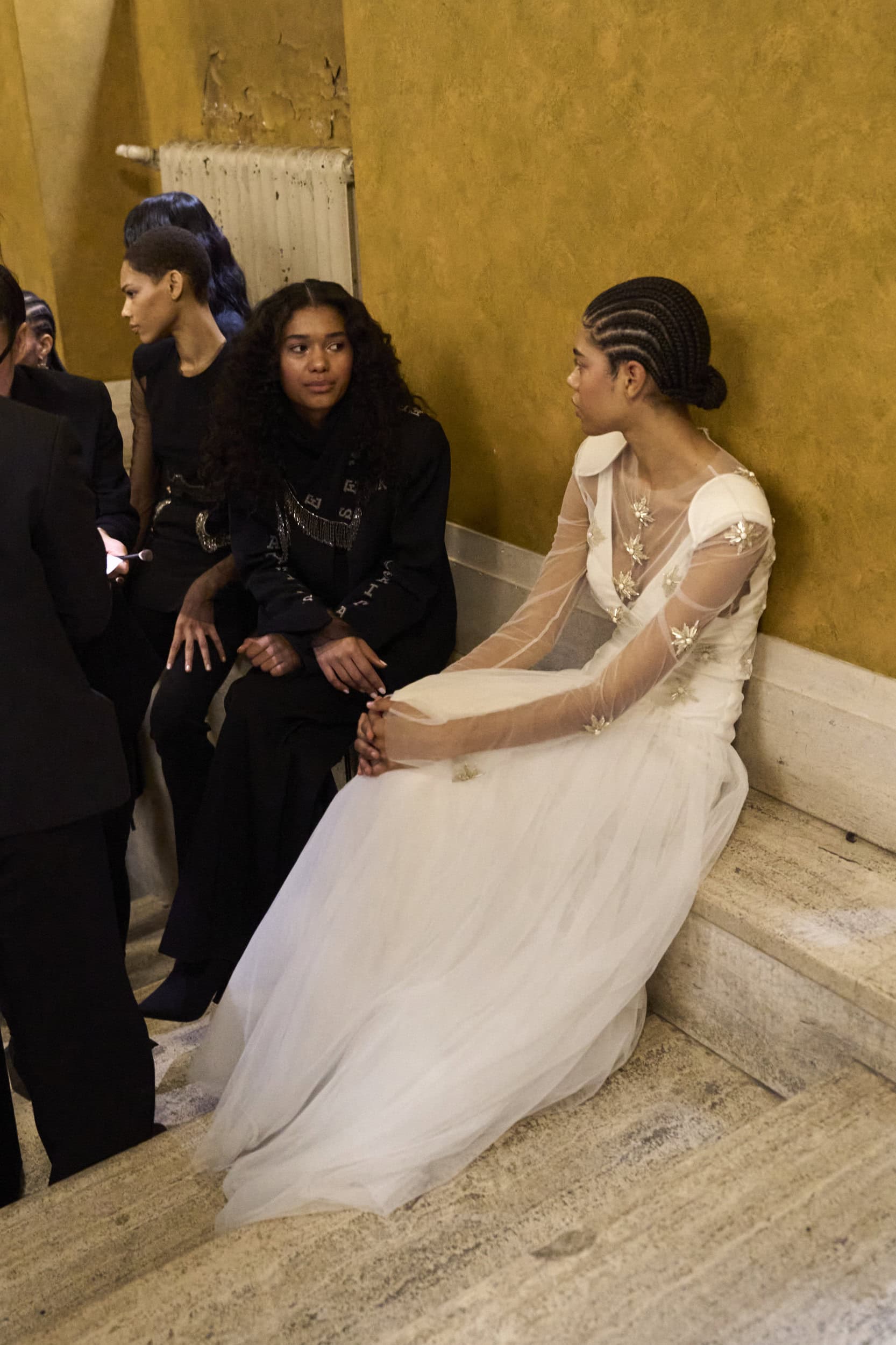 Cucculelli Shaheen  Fall 2024 Fashion Show Backstage