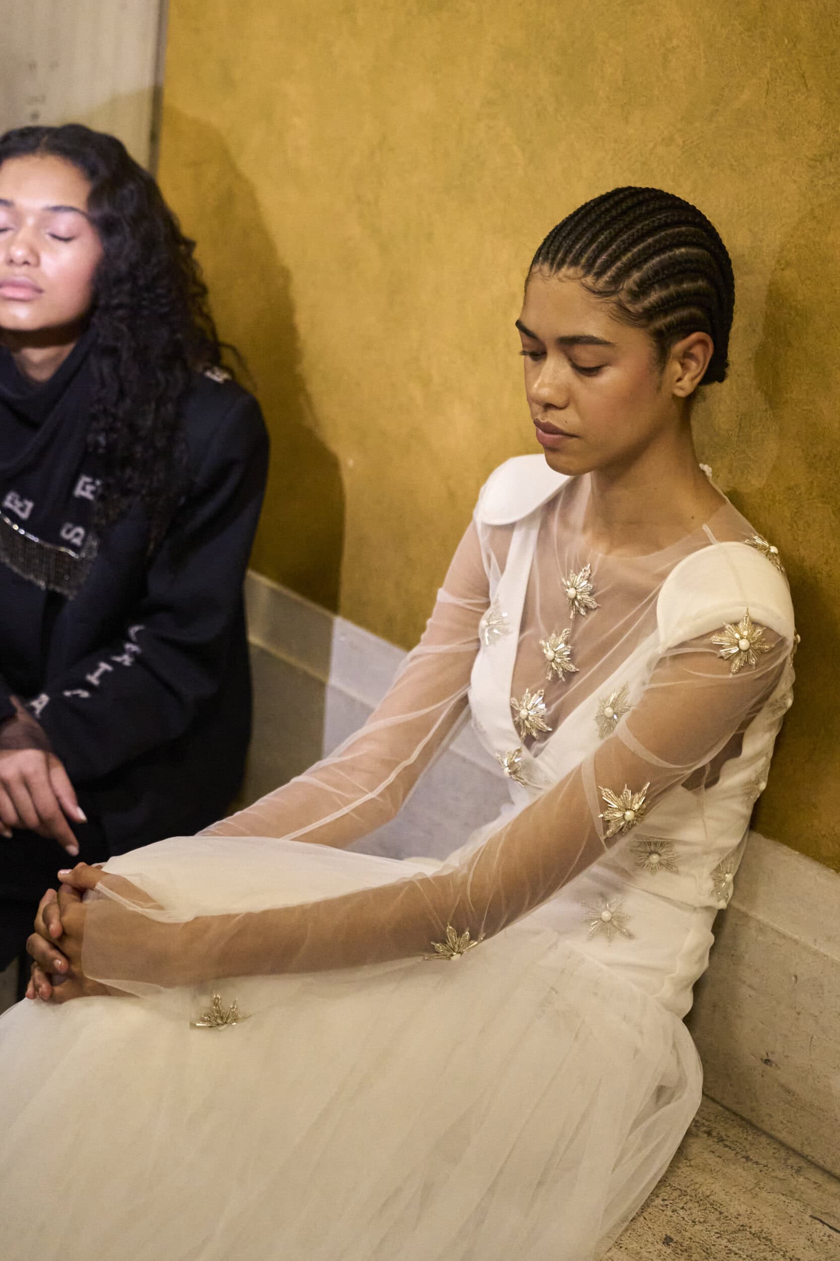 Cucculelli Shaheen  Fall 2024 Fashion Show Backstage