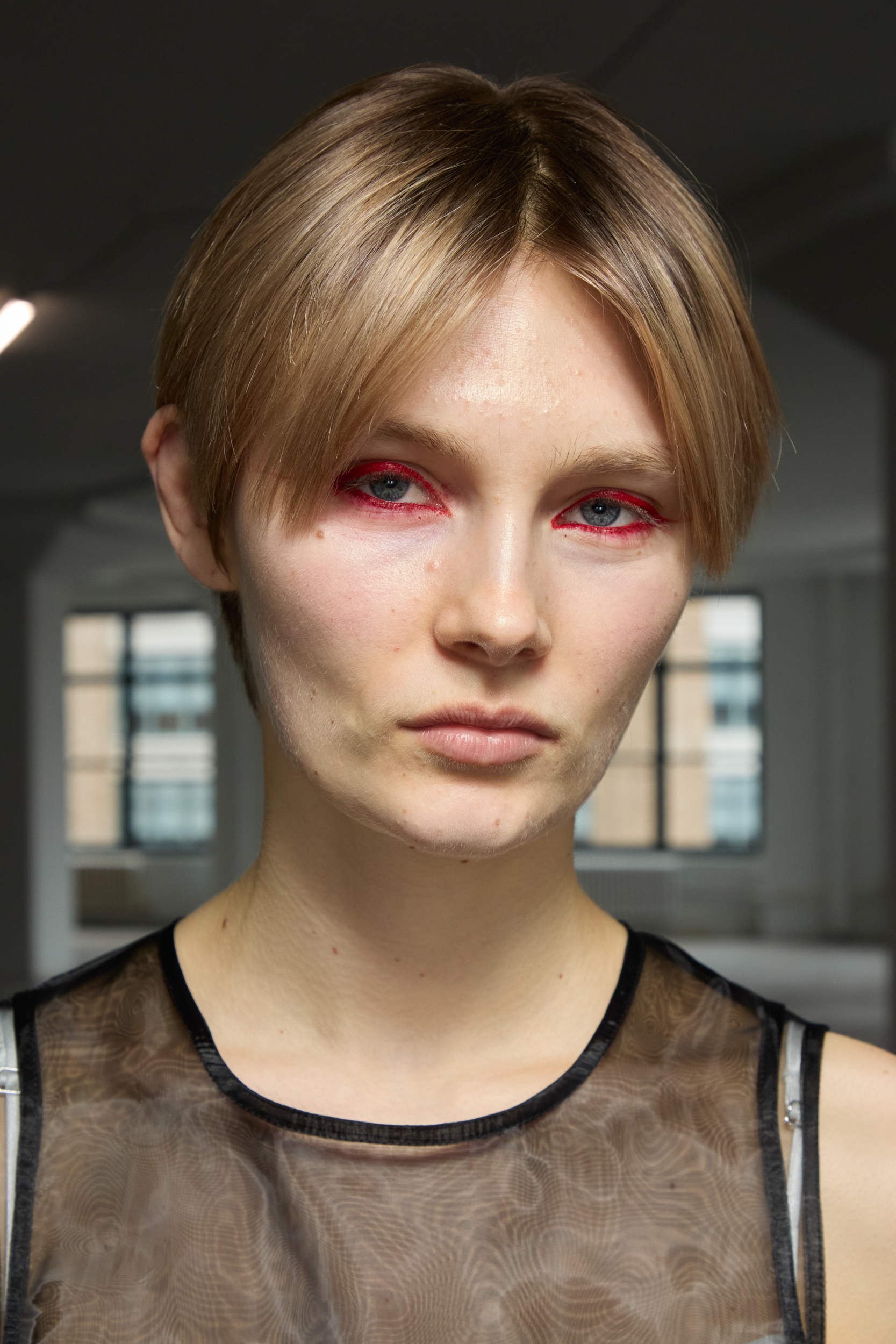 Eckhaus Latta  Fall 2024 Fashion Show Backstage