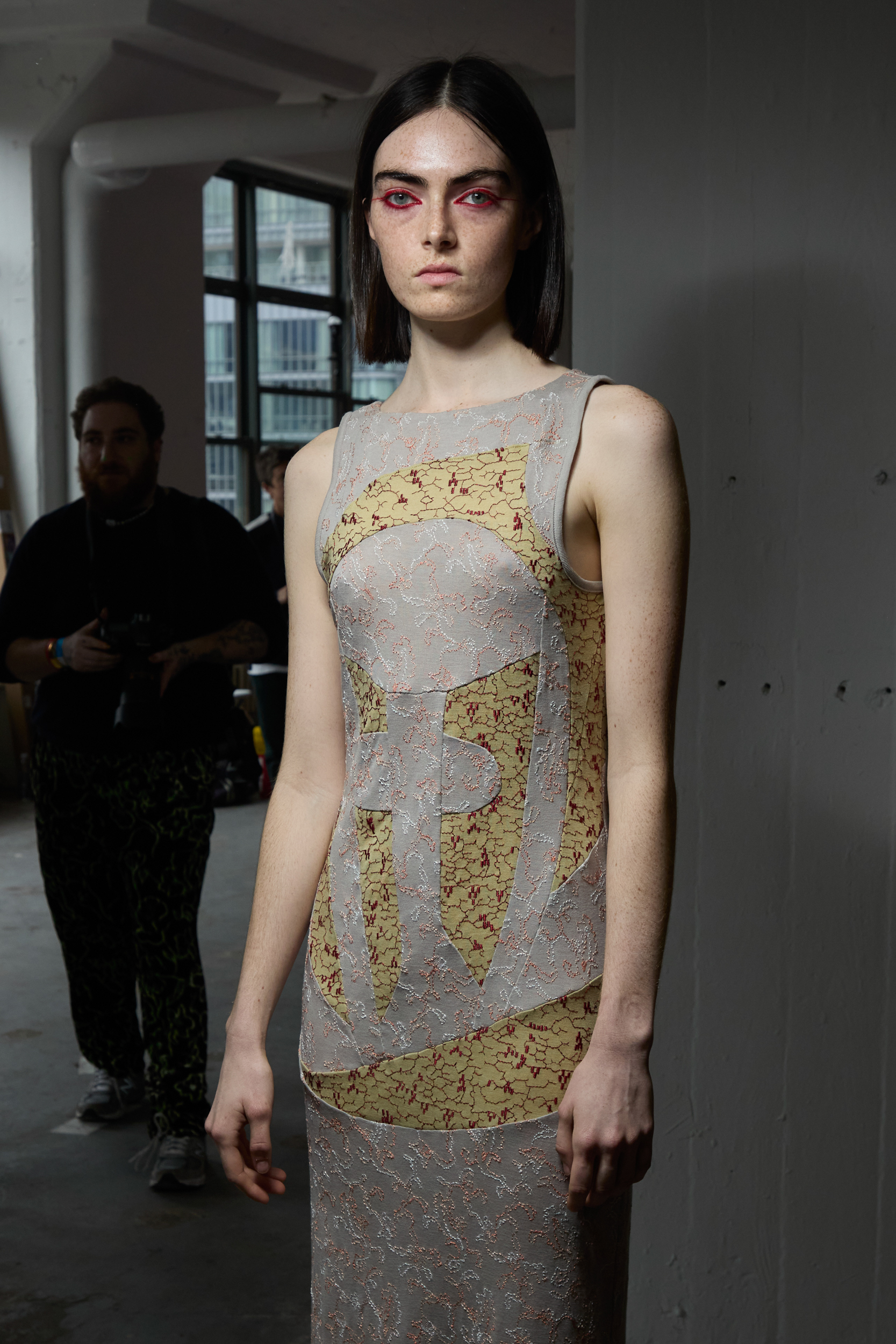 Eckhaus Latta  Fall 2024 Fashion Show Backstage