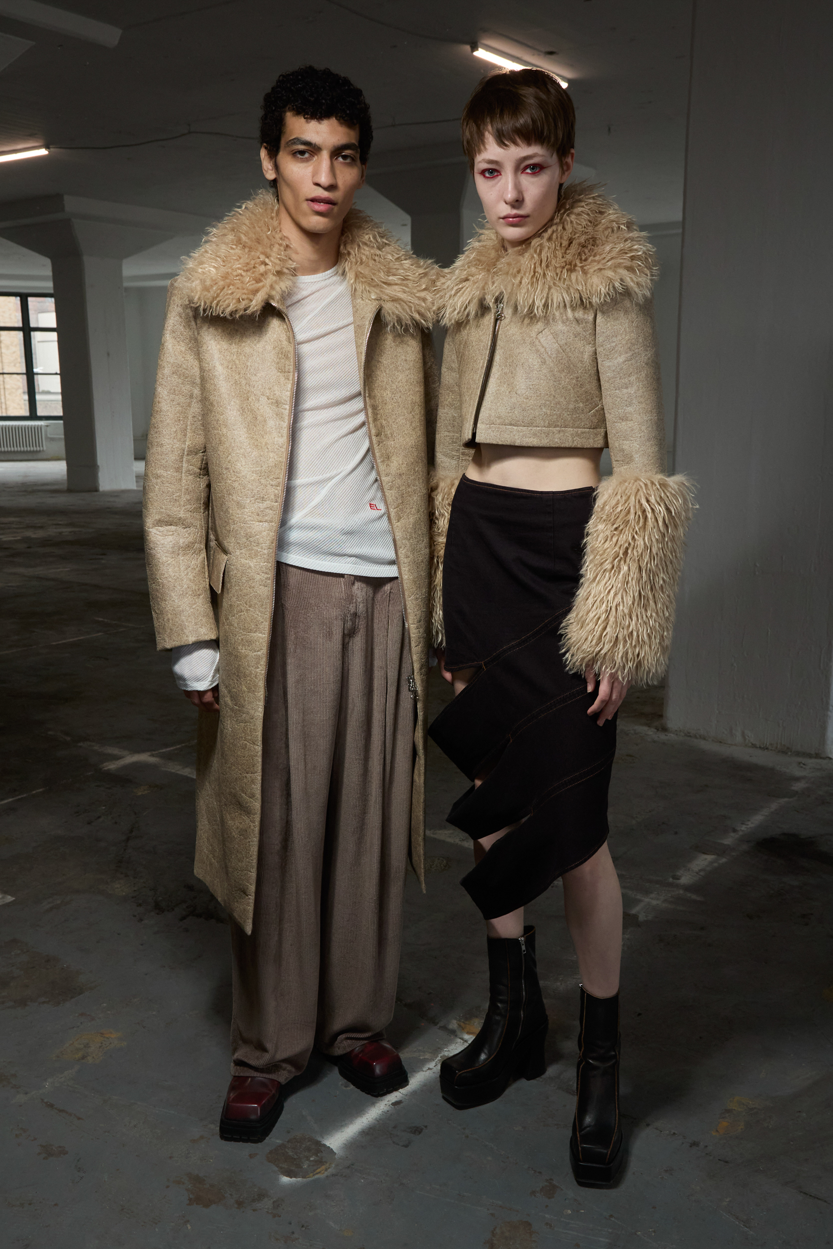 Eckhaus Latta  Fall 2024 Fashion Show Backstage