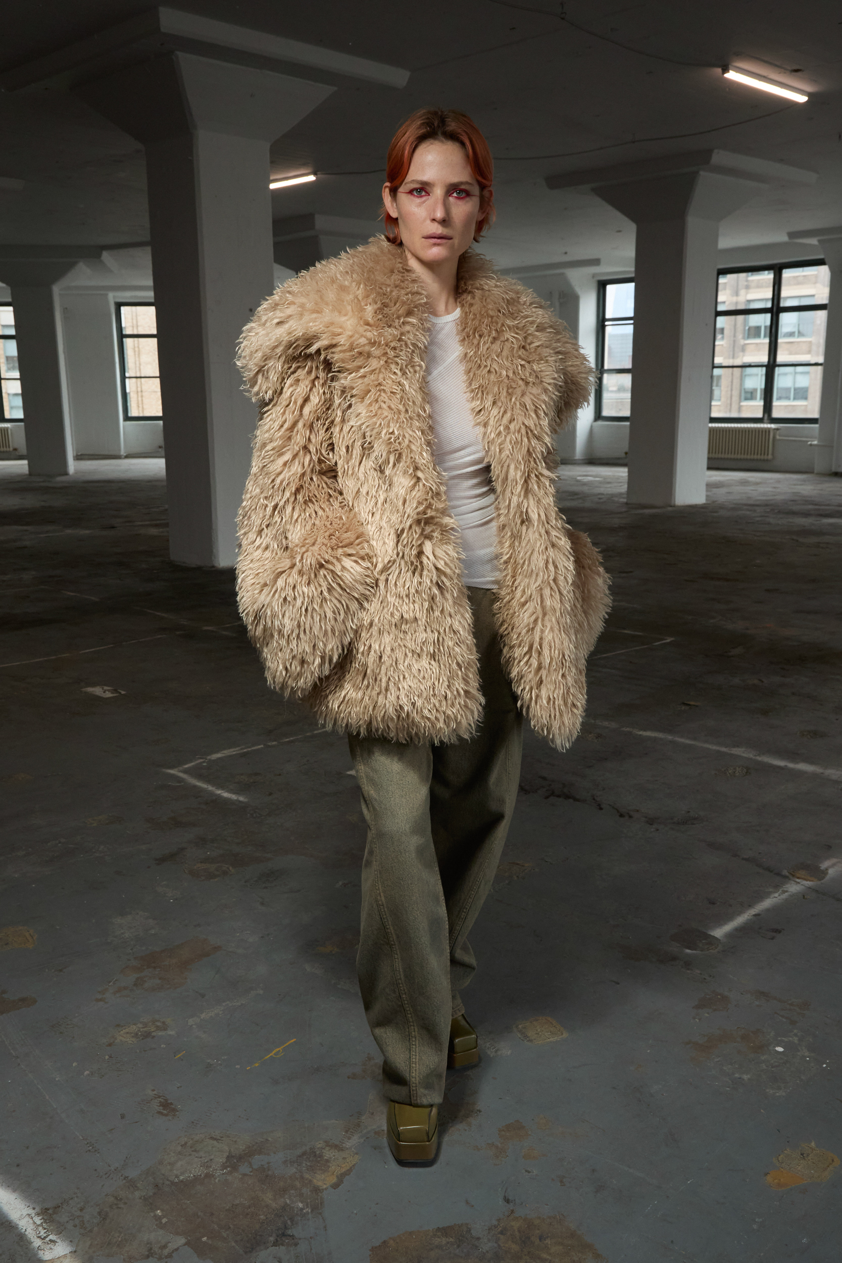 Eckhaus Latta  Fall 2024 Fashion Show Backstage