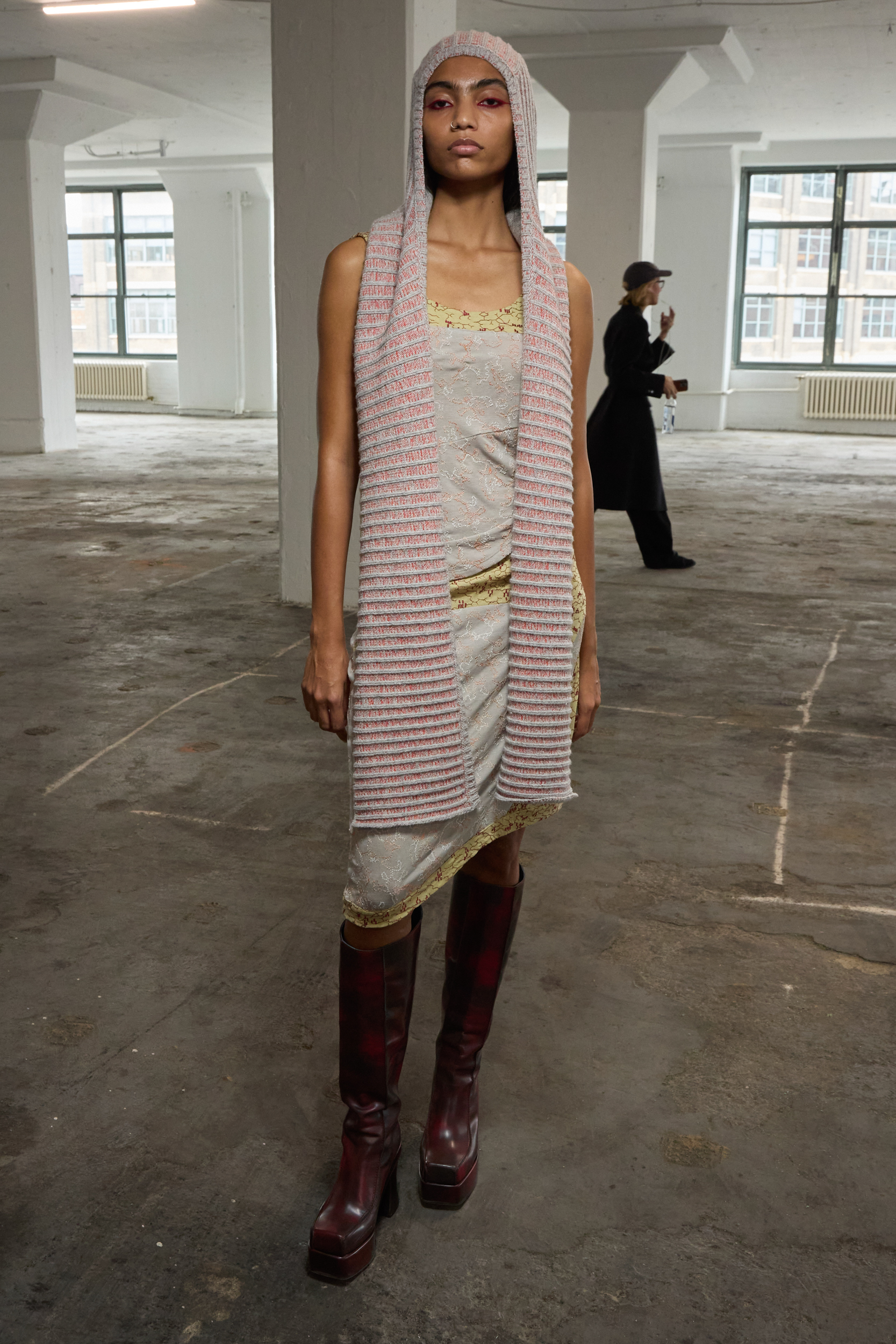 Eckhaus Latta  Fall 2024 Fashion Show Backstage