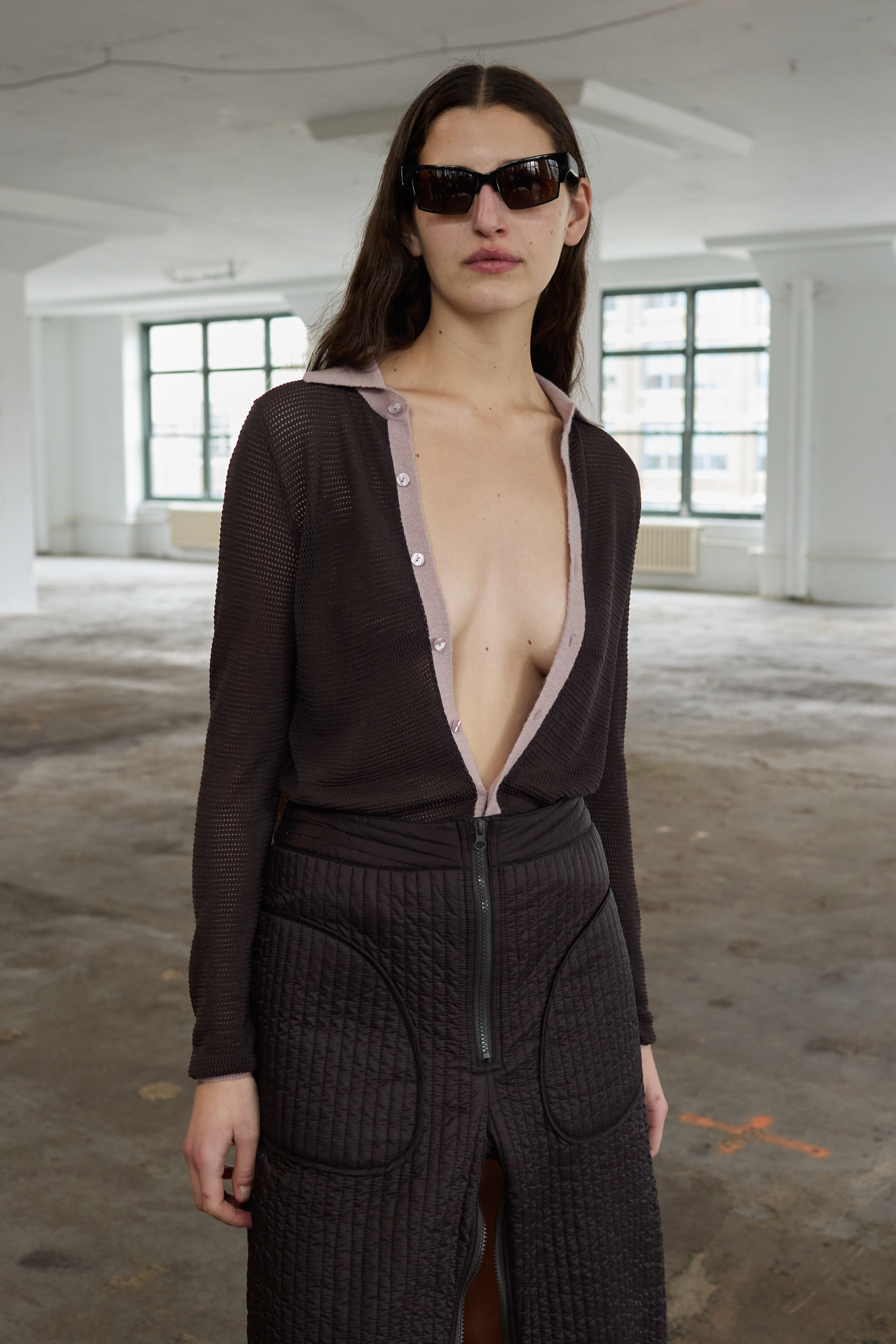 Eckhaus Latta  Fall 2024 Fashion Show Backstage