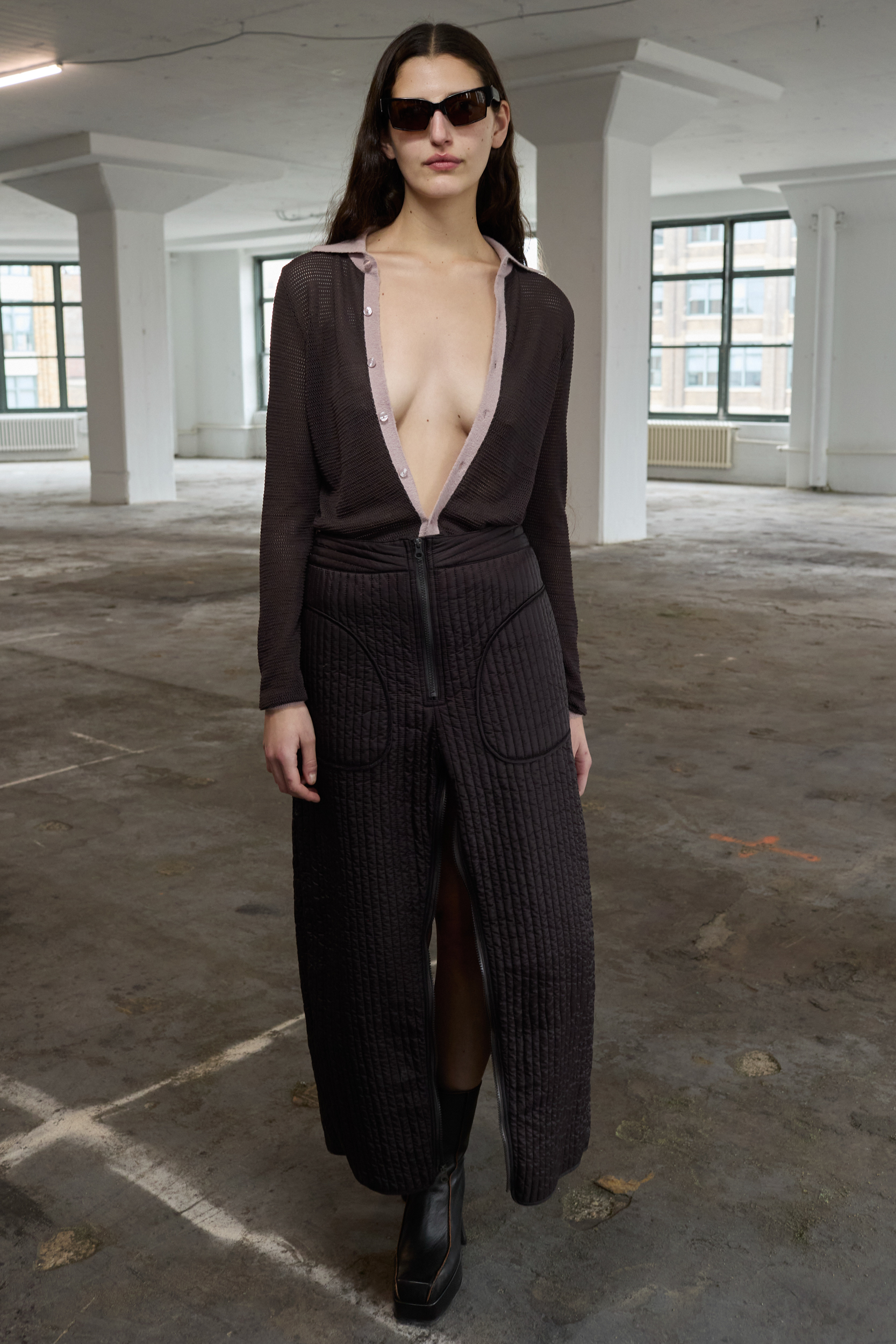 Eckhaus Latta  Fall 2024 Fashion Show Backstage