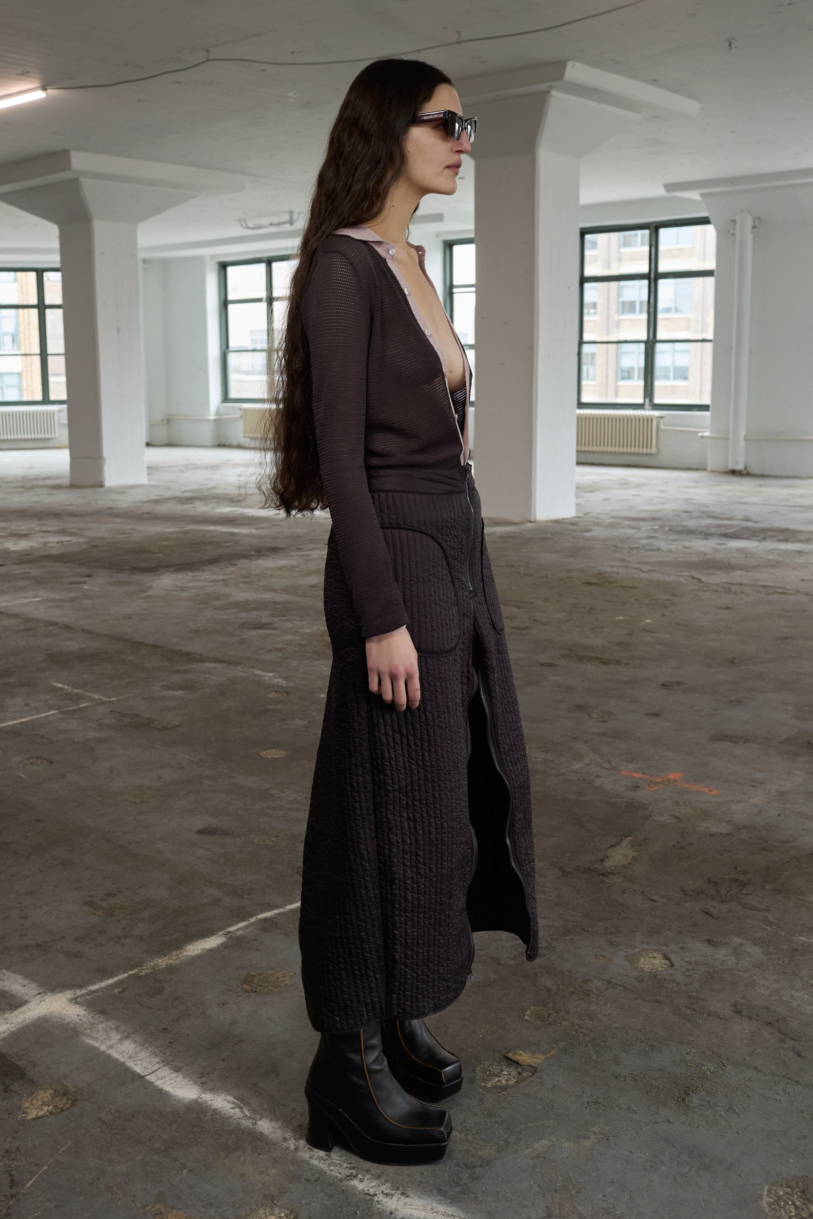 Eckhaus Latta  Fall 2024 Fashion Show Backstage