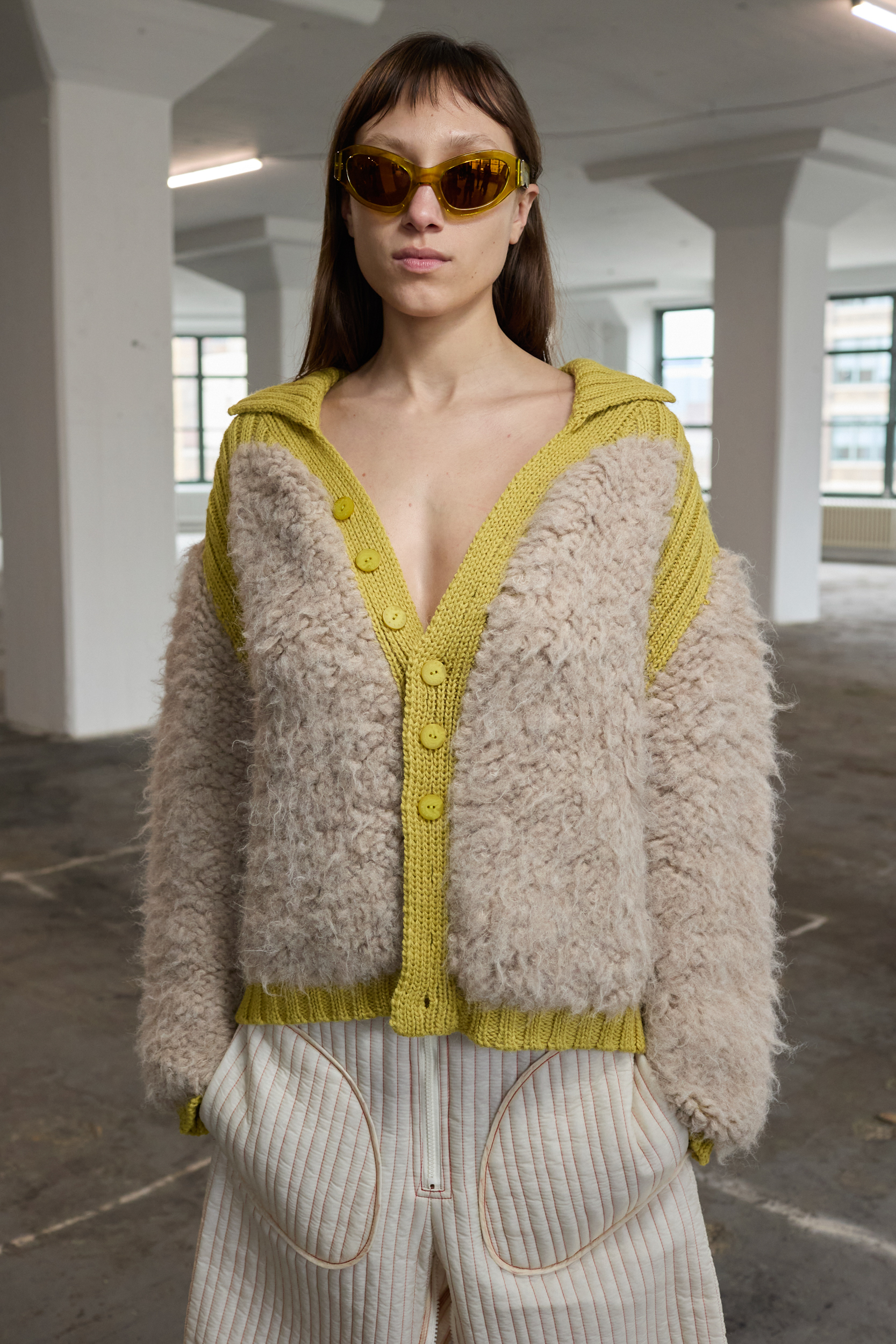 Eckhaus Latta  Fall 2024 Fashion Show Backstage