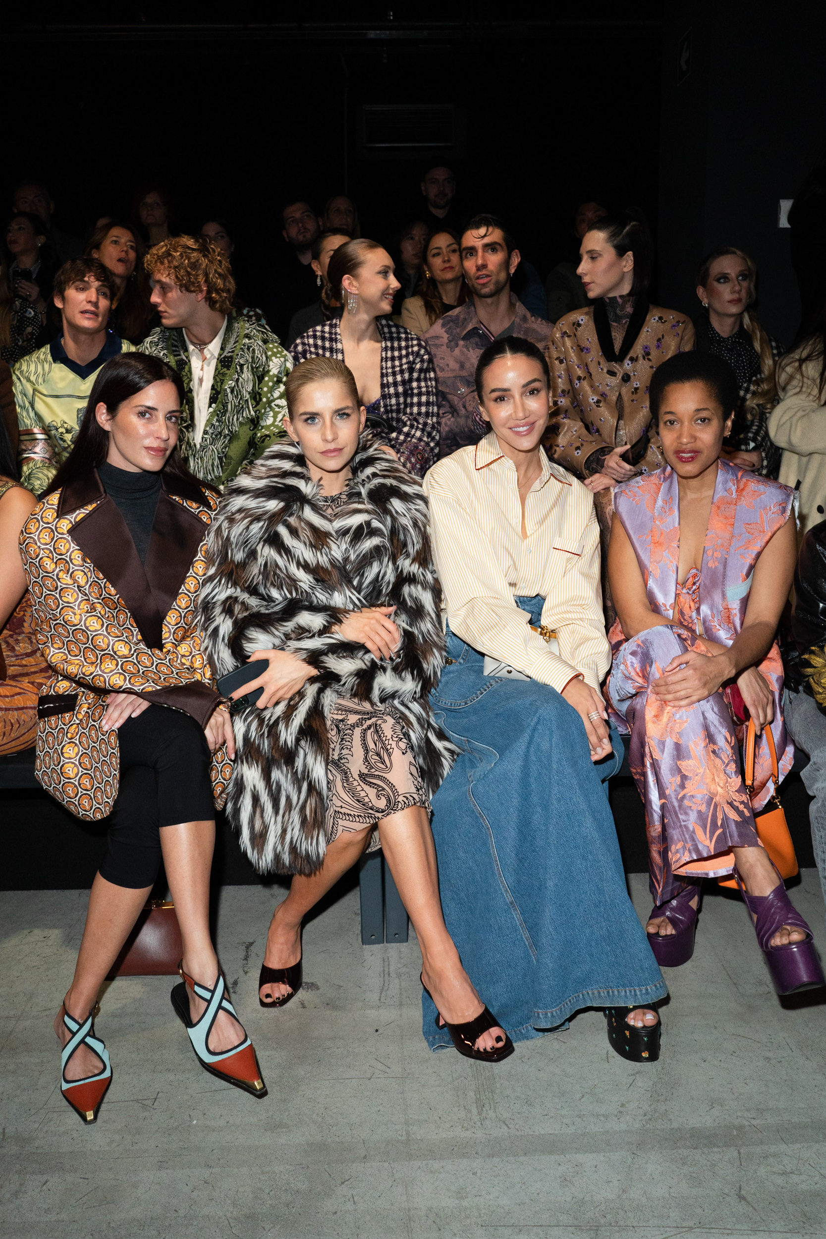 Etro  Fall 2024 Fashion Show Front Row