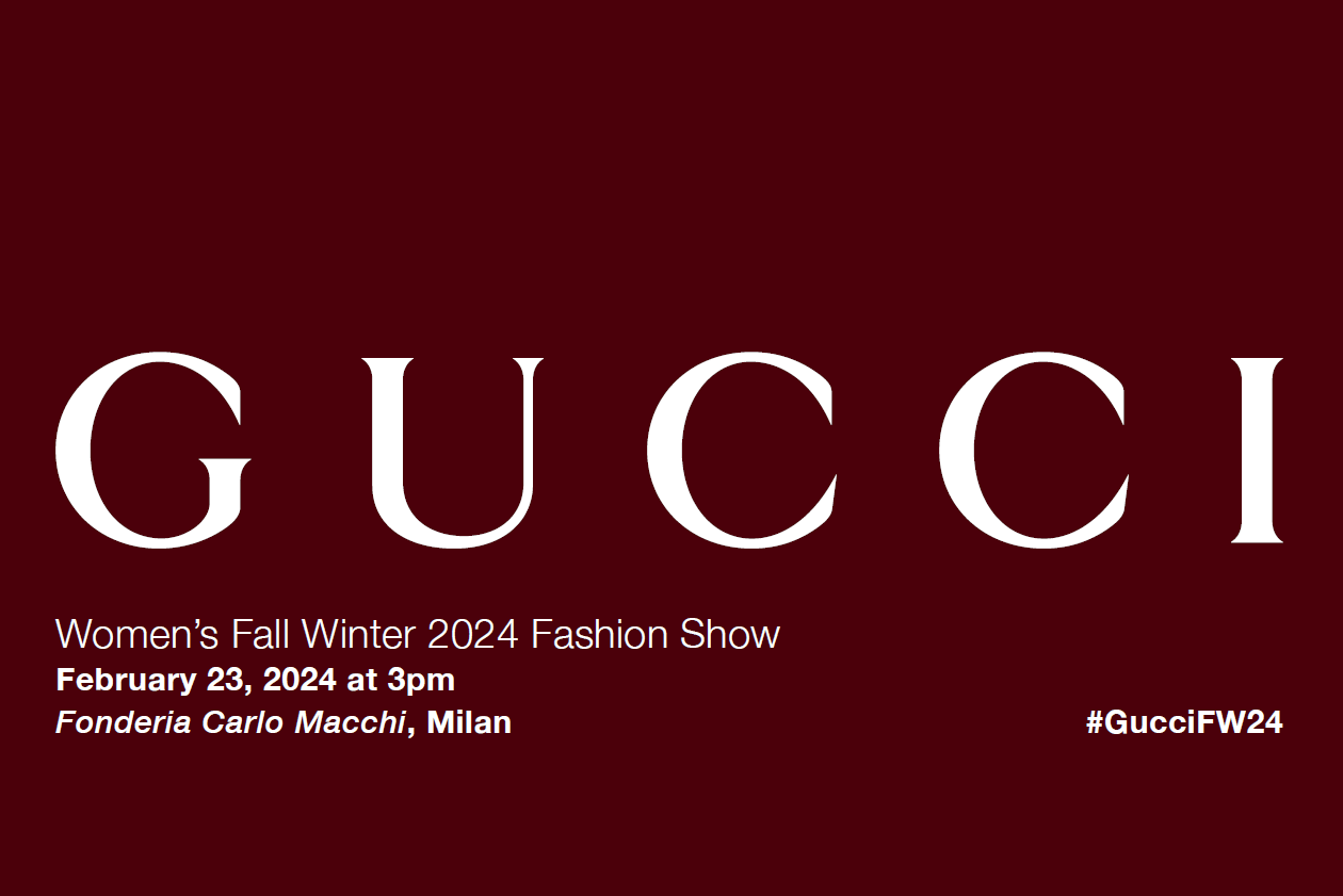 Watch Gucci Fall 2024 Fashion Show Live