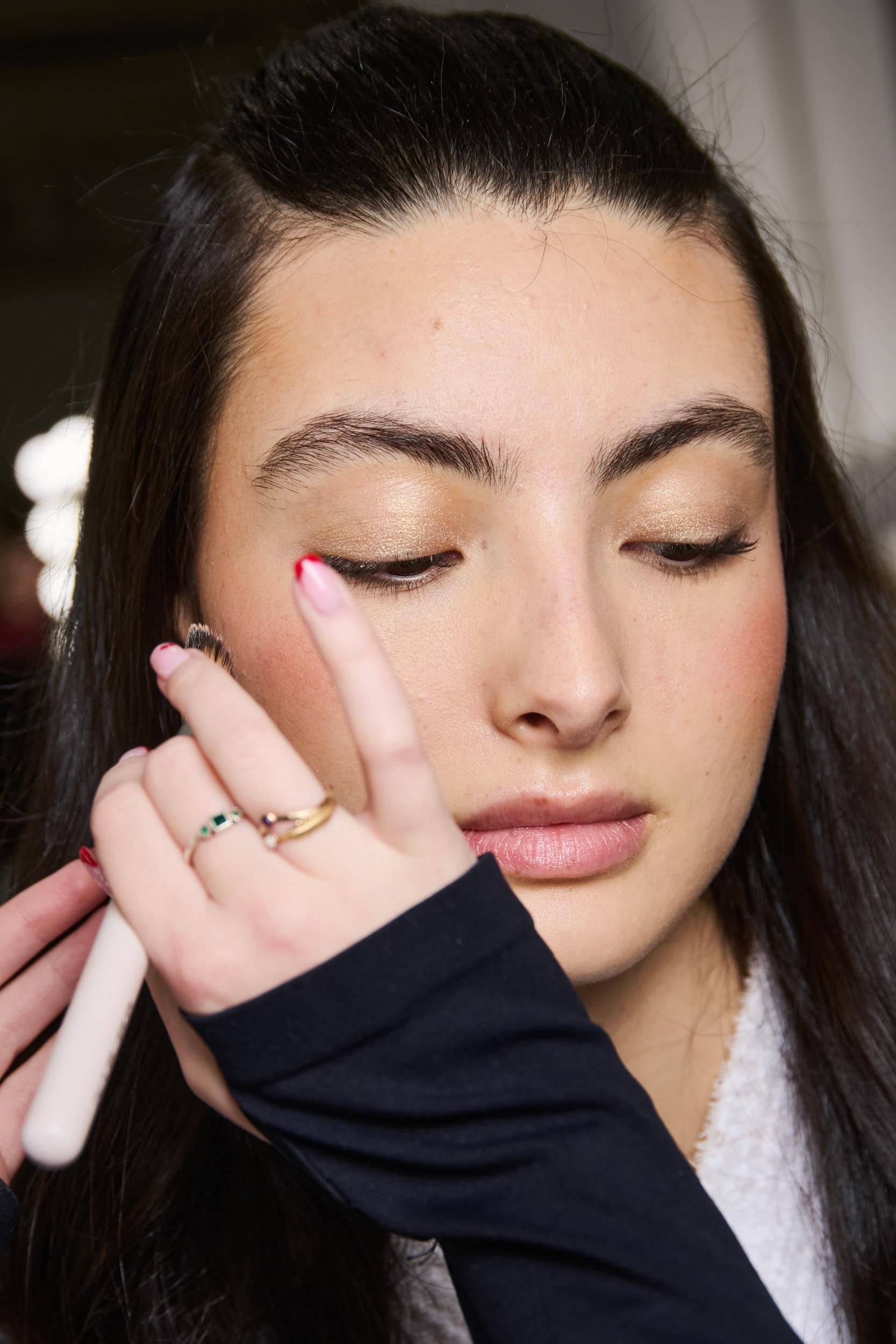 Kobi Halperin  Fall 2024 Fashion Show Backstage