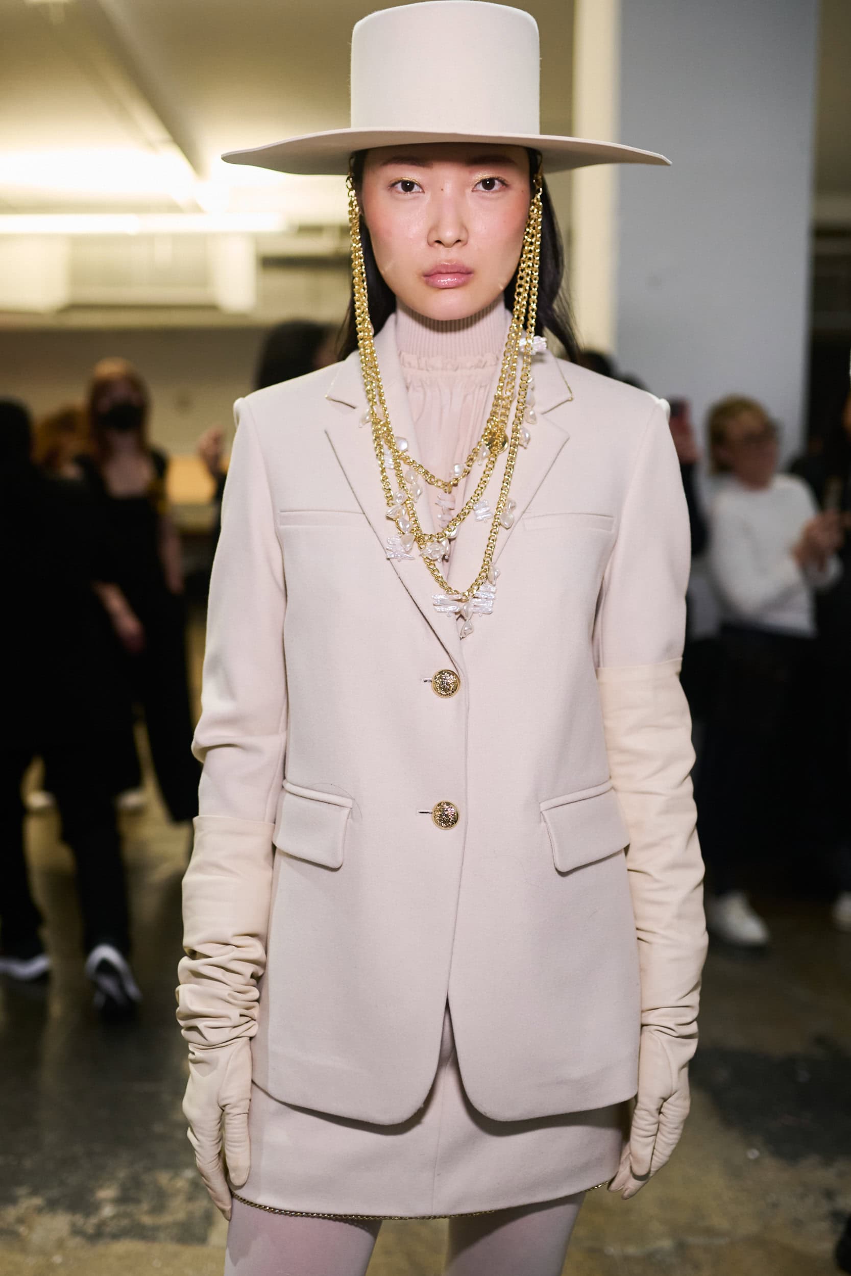 Kobi Halperin  Fall 2024 Fashion Show Backstage