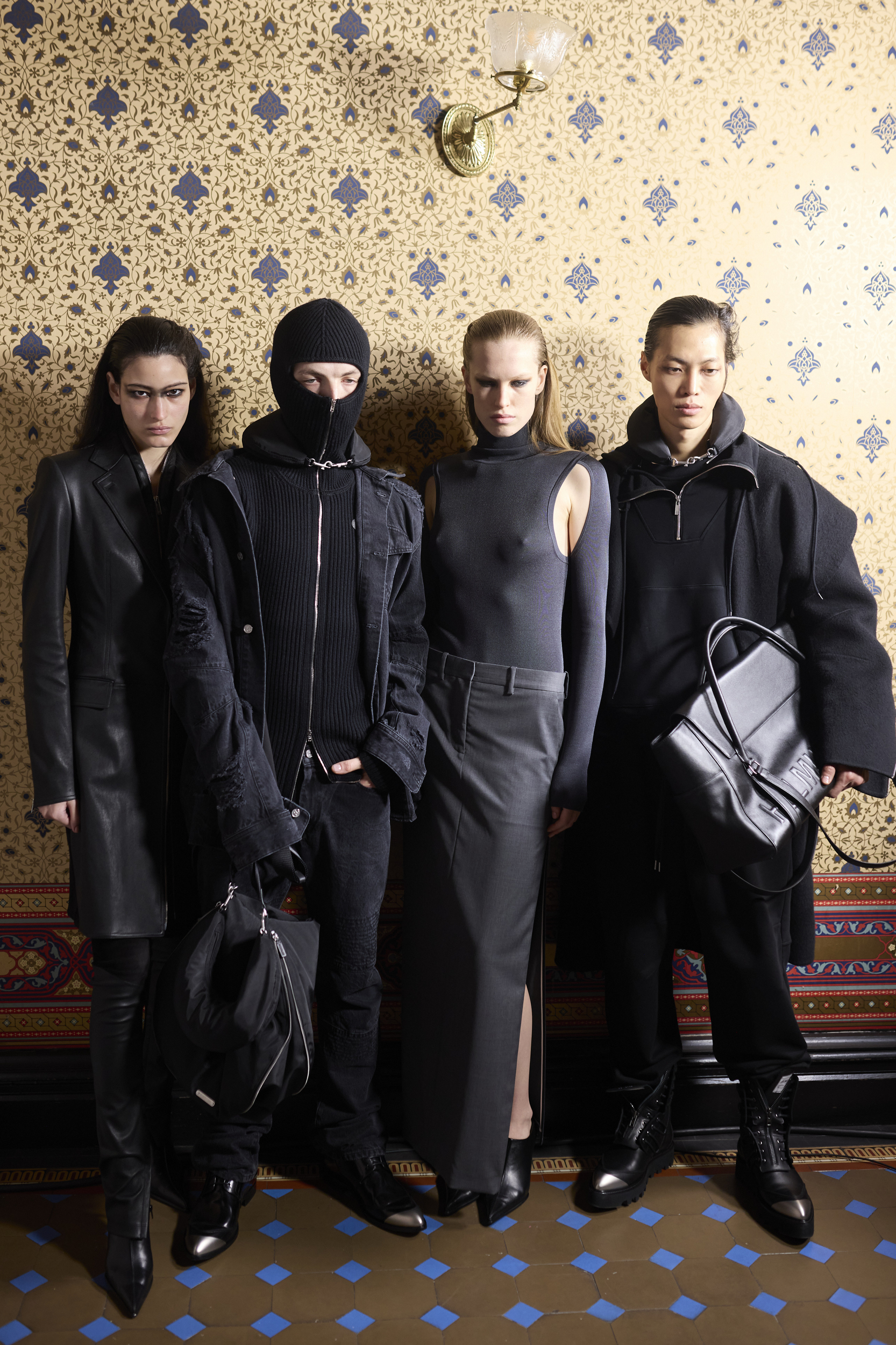 Helmut Lang  Fall 2024 Fashion Show Backstage