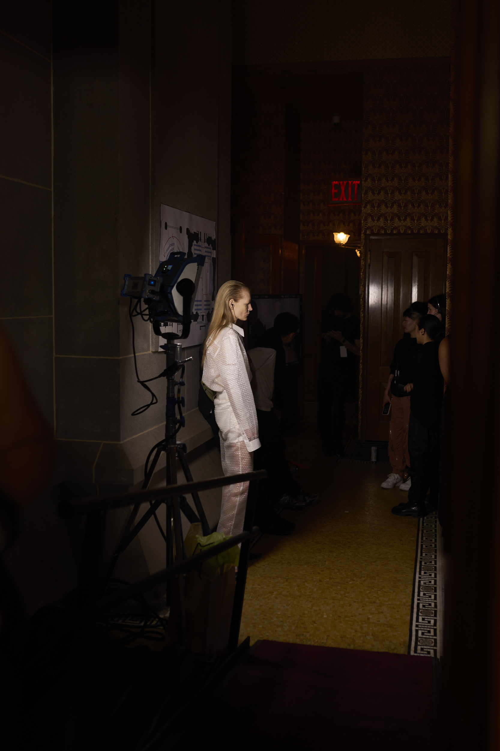 Helmut Lang  Fall 2024 Fashion Show Backstage