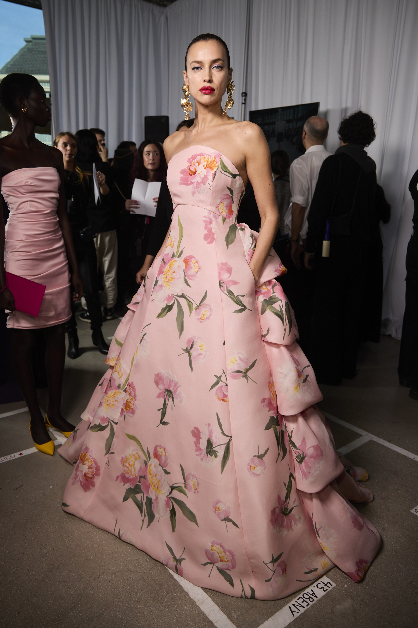 Carolina Herrera  Fall 2024 Fashion Show Backstage