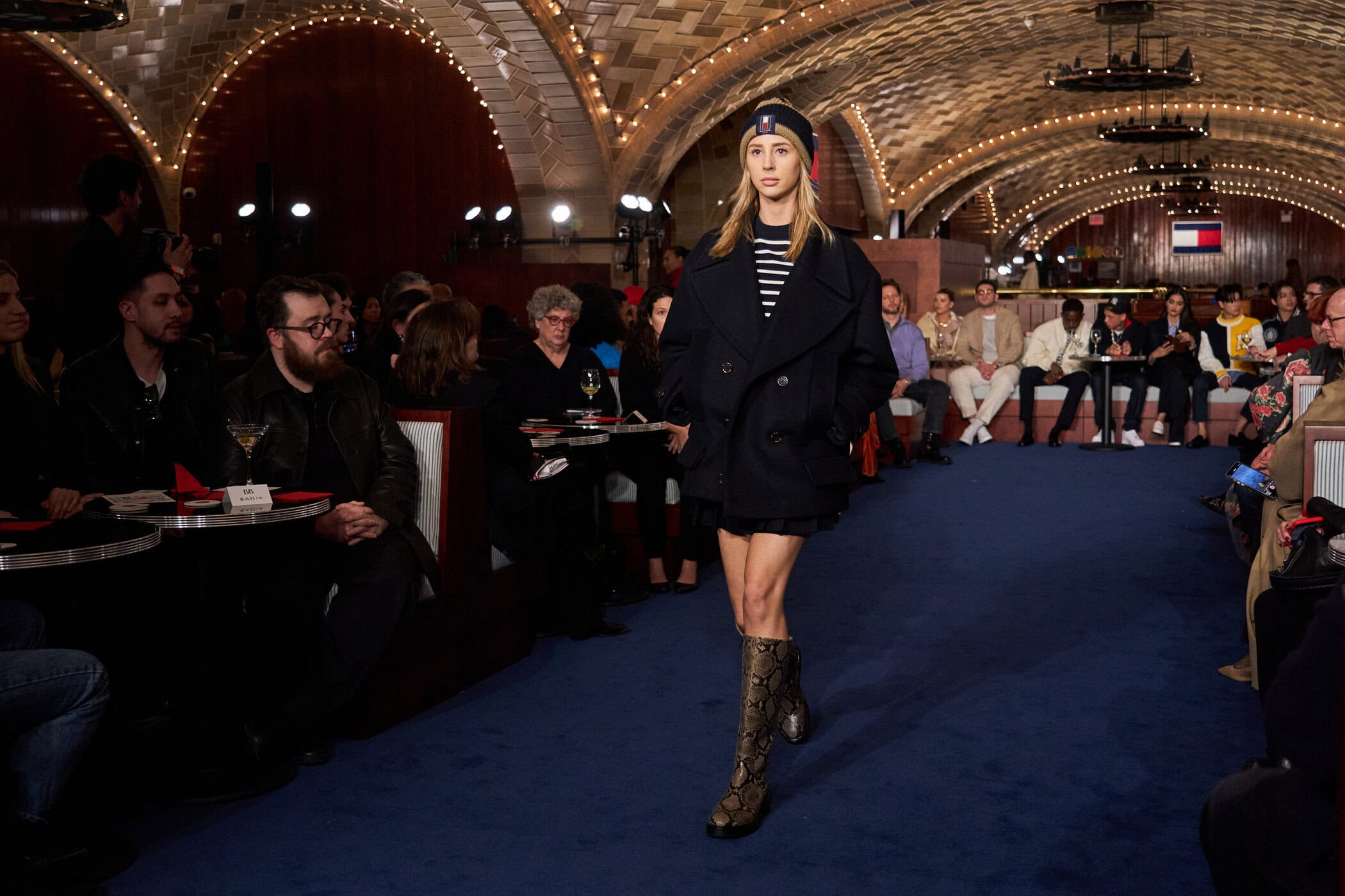 Tommy Hilfiger  Fall 2024 Fashion Show Atmosphere