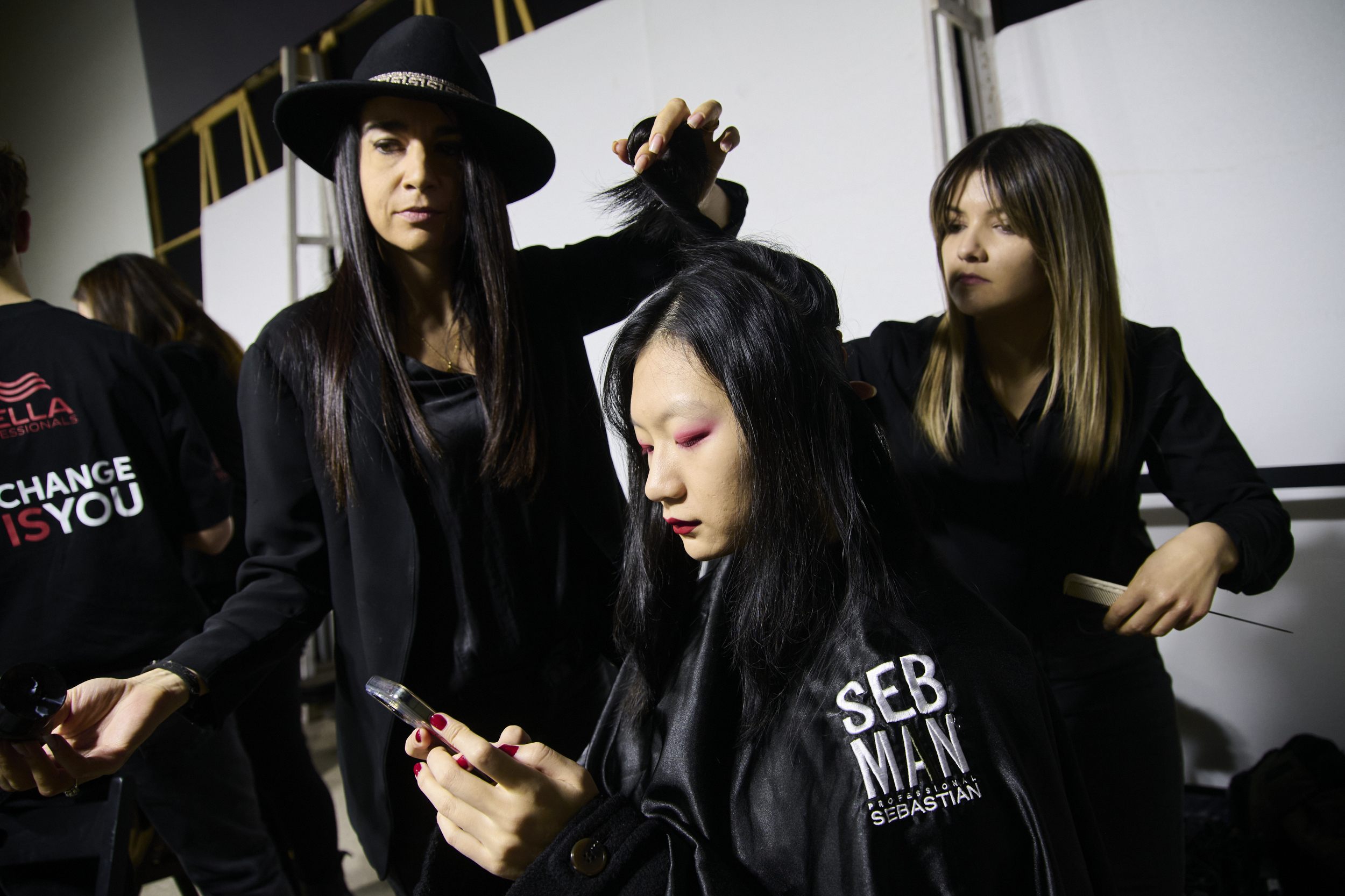 Hui  Fall 2024 Fashion Show Backstage