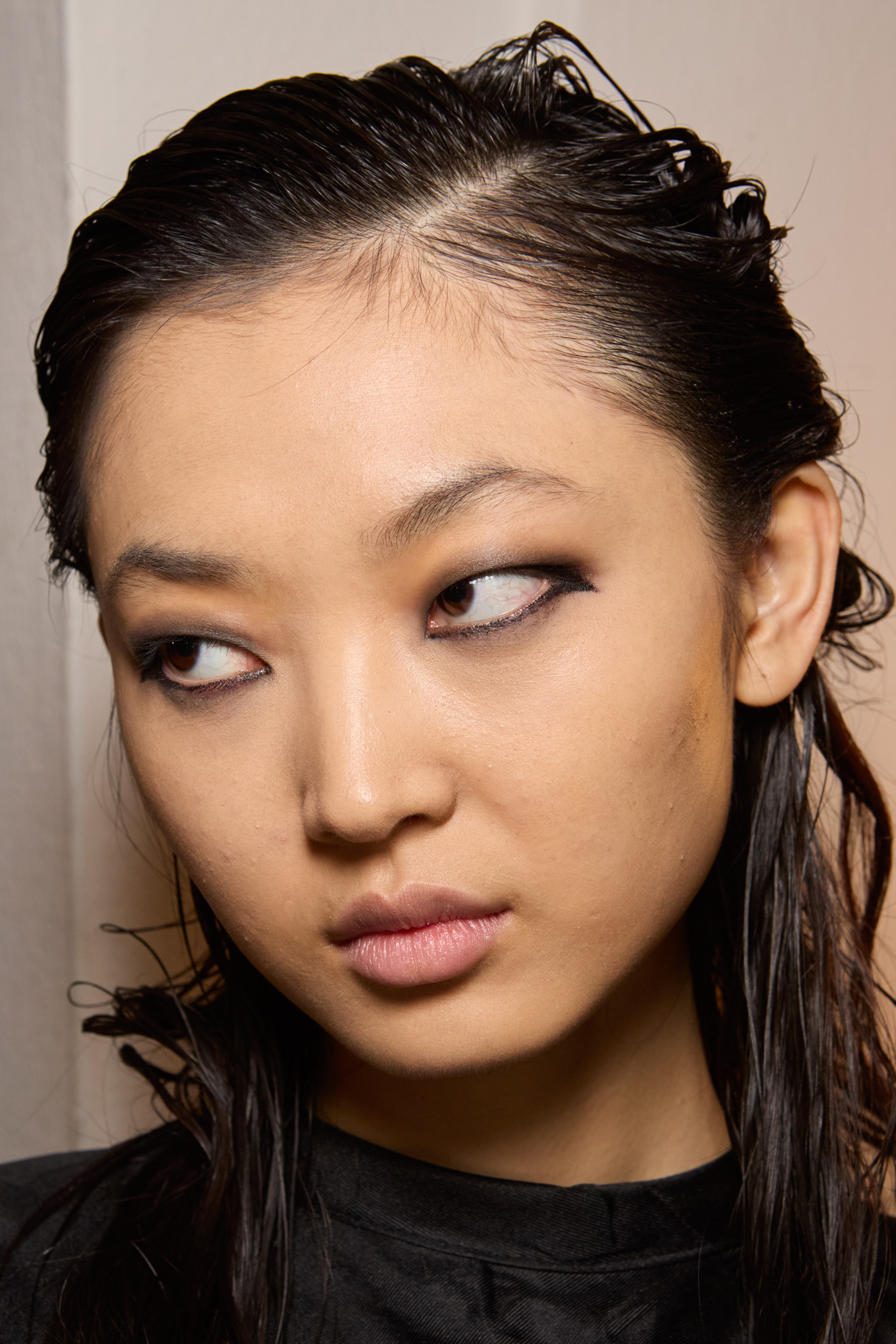 Huishan Zhang  Fall 2024 Fashion Show Backstage