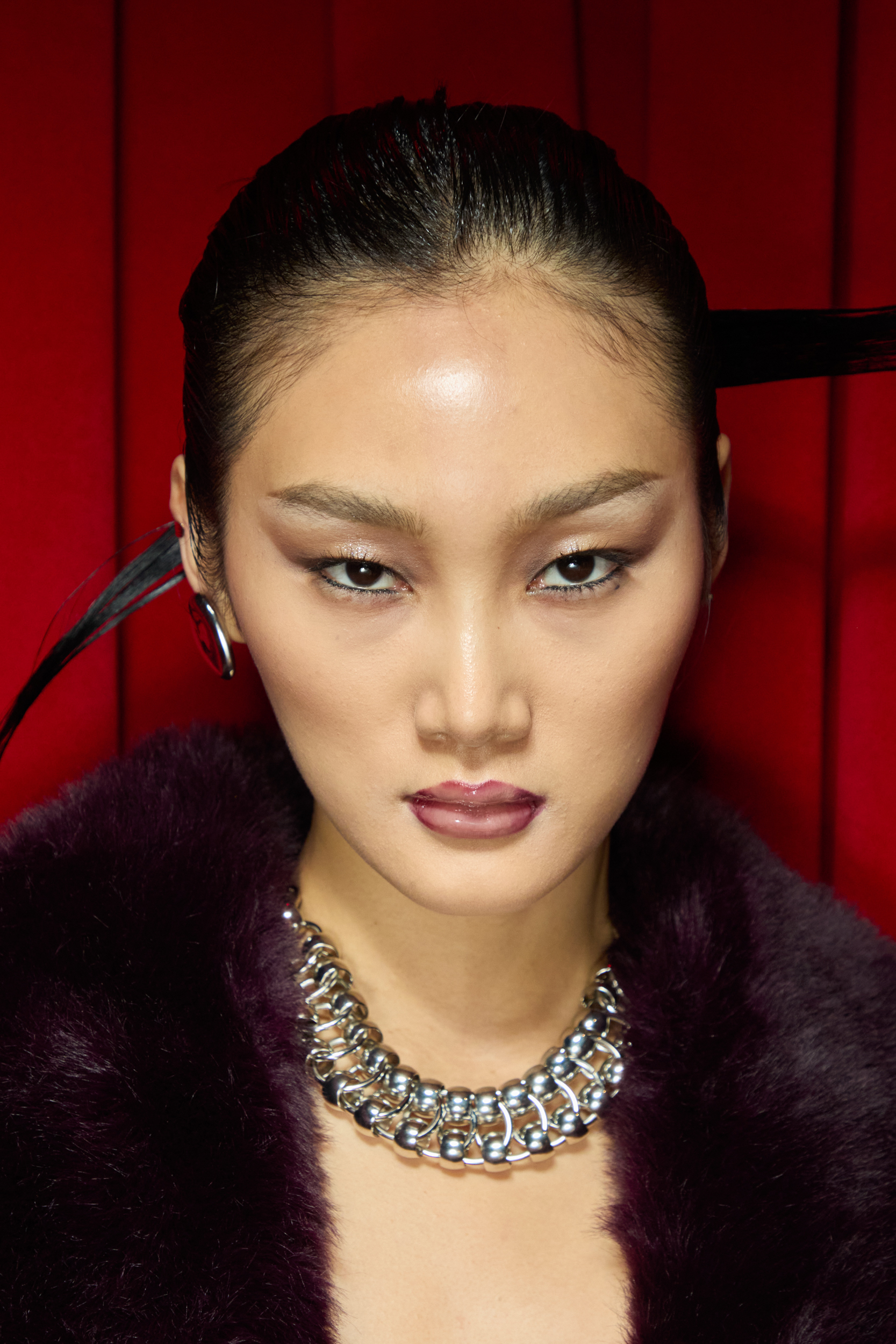 Kim Shui  Fall 2024 Fashion Show Backstage