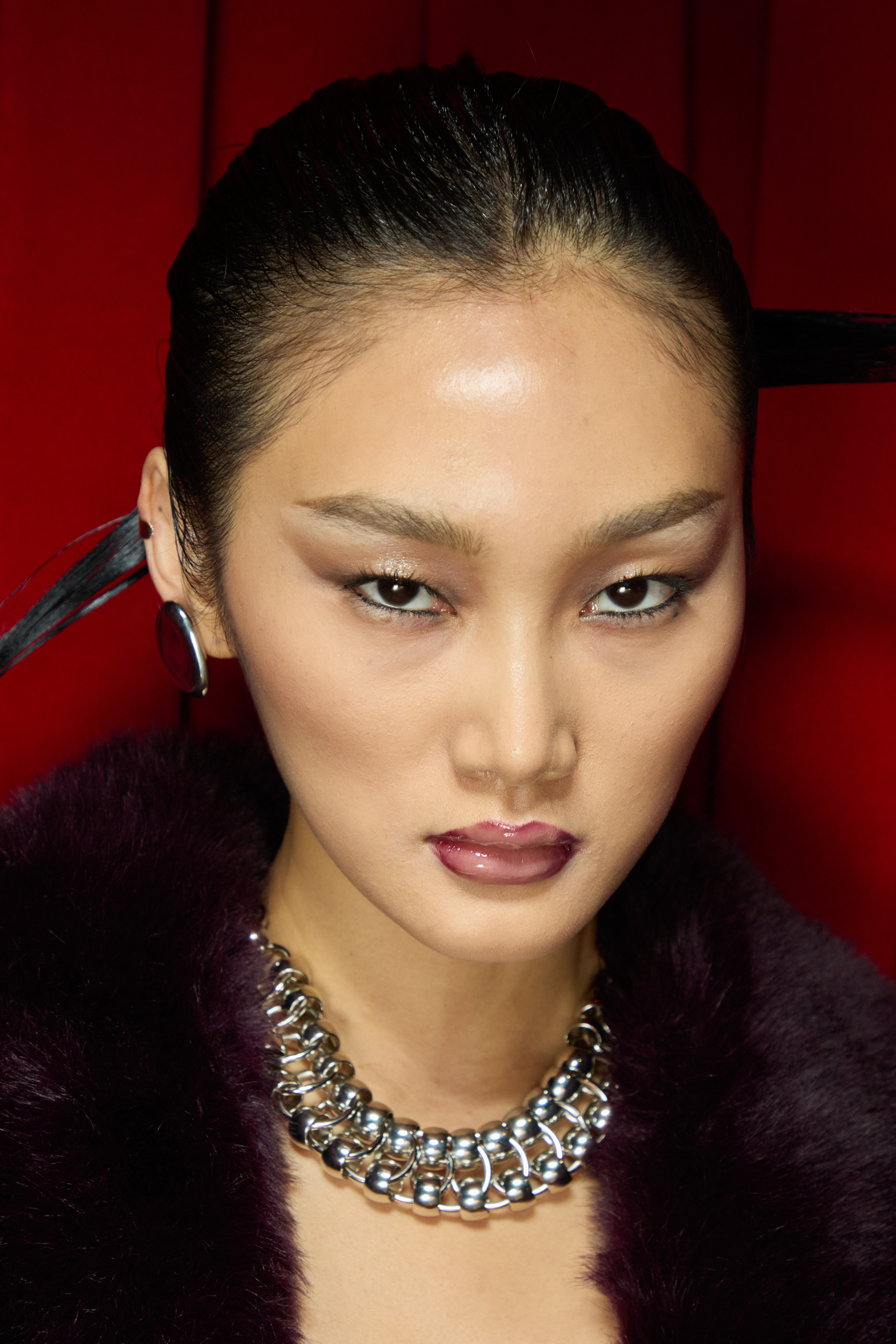 Kim Shui  Fall 2024 Fashion Show Backstage