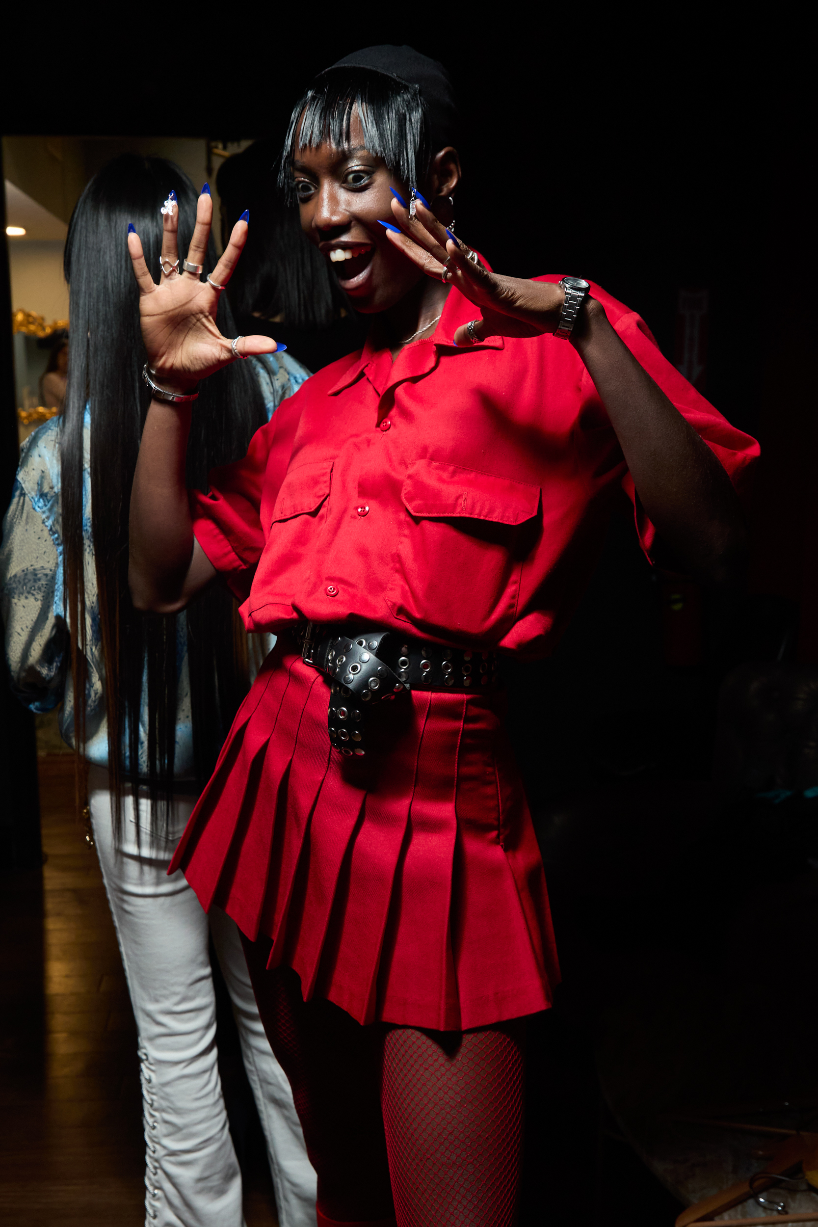 Kim Shui  Fall 2024 Fashion Show Backstage