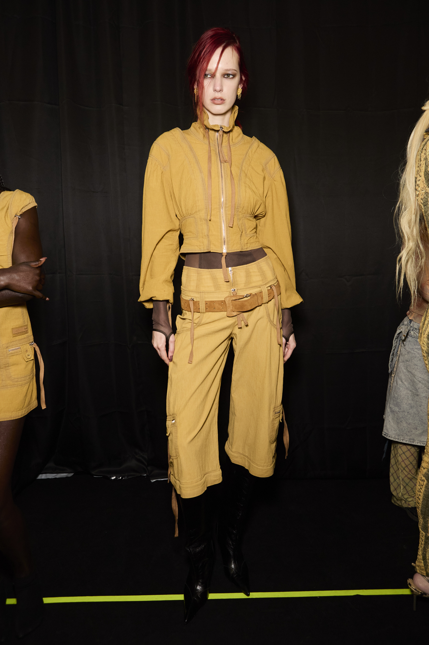 Knwls  Fall 2024 Fashion Show Backstage