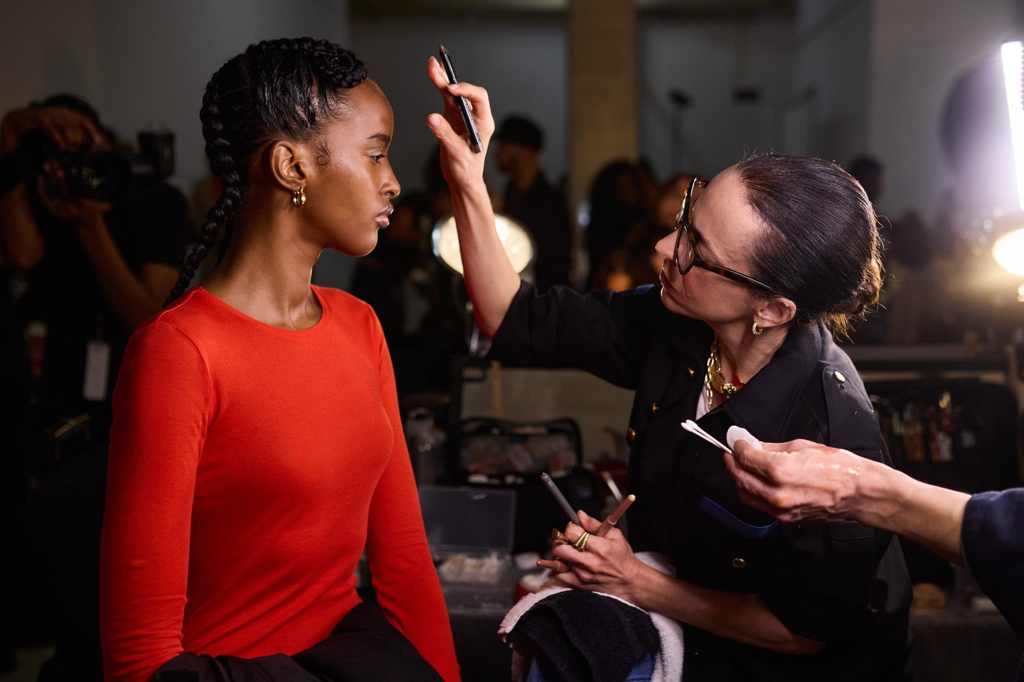 Lapointe  Fall 2024 Fashion Show Backstage