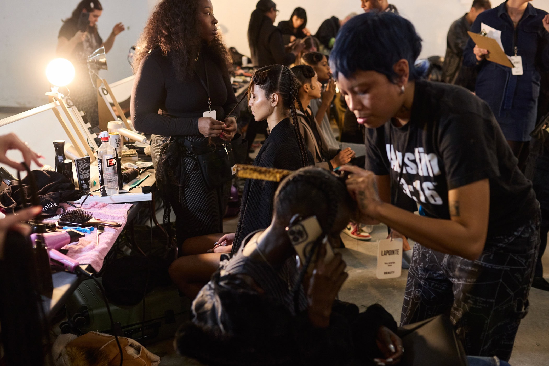 Lapointe  Fall 2024 Fashion Show Backstage