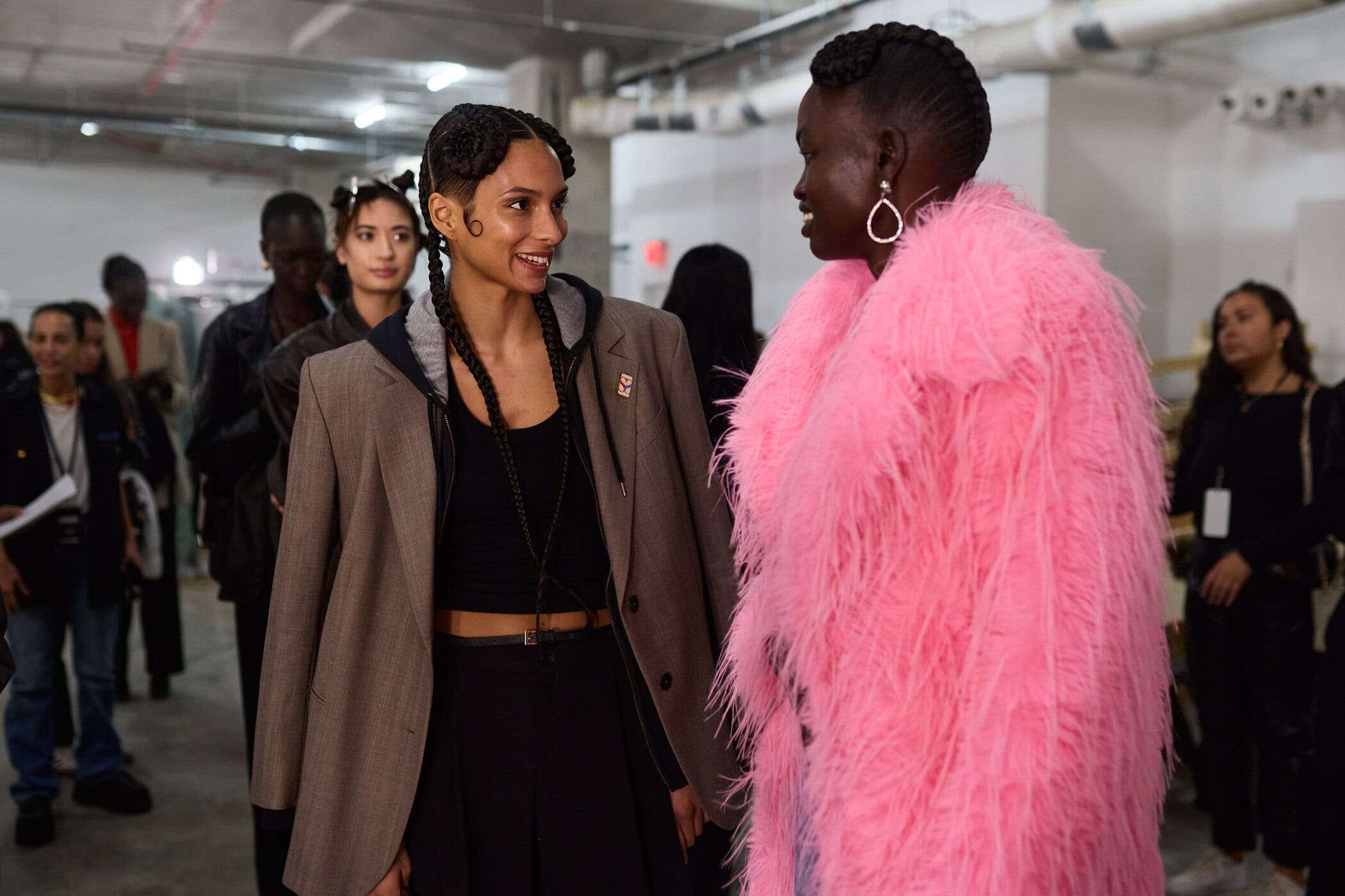Lapointe  Fall 2024 Fashion Show Backstage