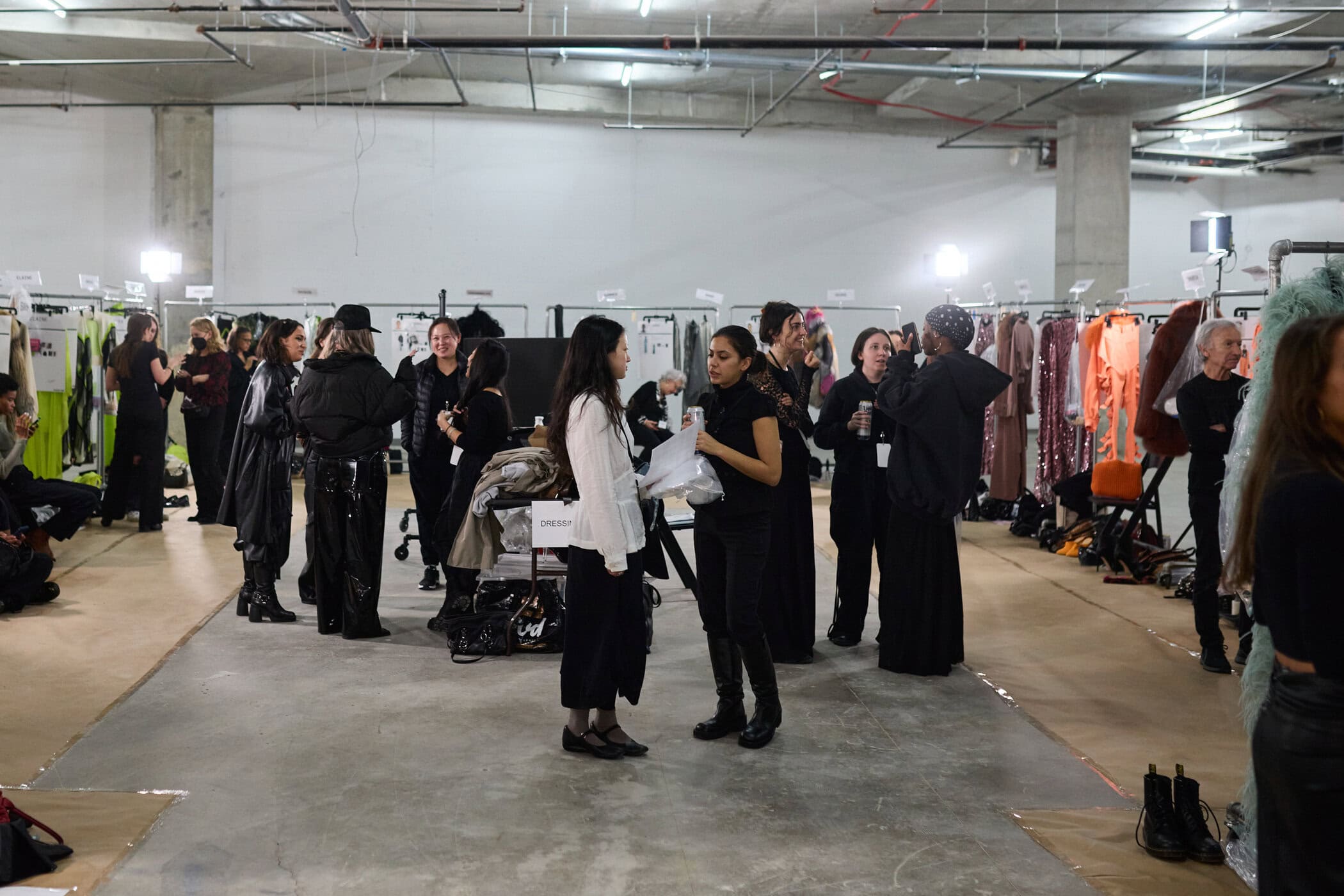 Lapointe  Fall 2024 Fashion Show Backstage