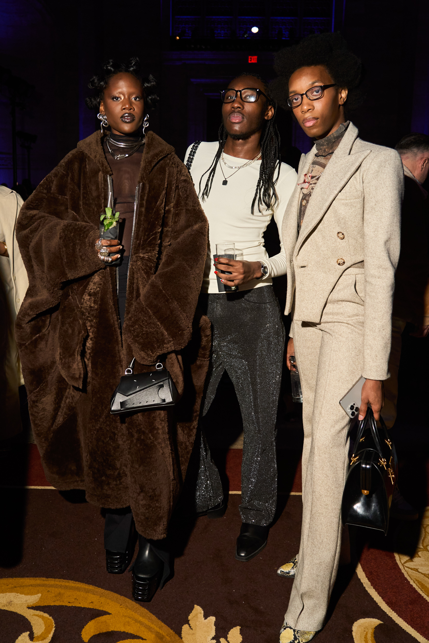 Laquan Smith  Fall 2024 Fashion Show Front Row