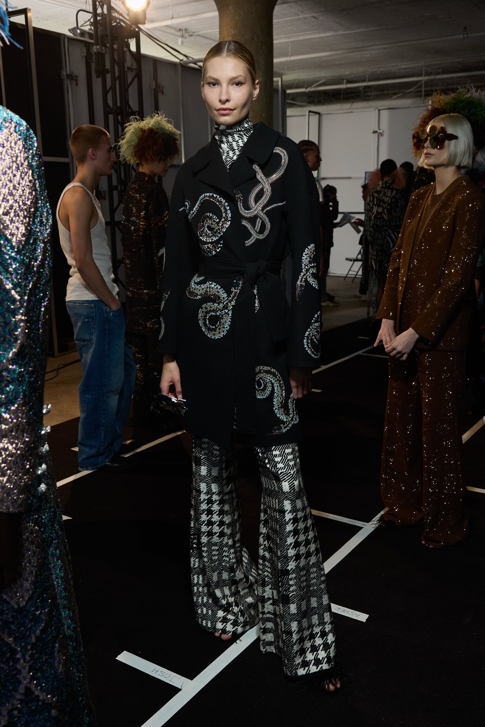 Libertine  Fall 2024 Fashion Show Backstage
