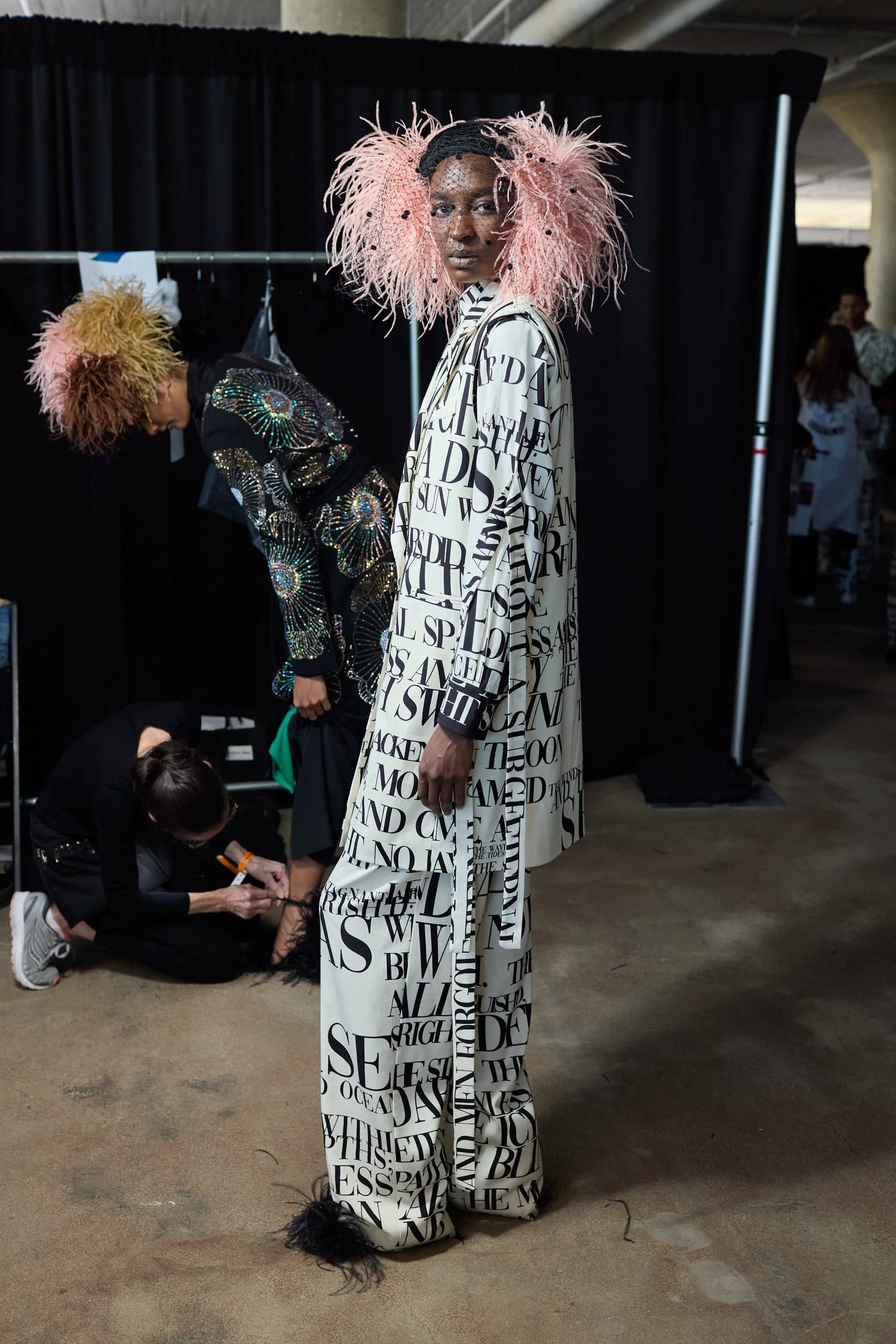 Libertine  Fall 2024 Fashion Show Backstage