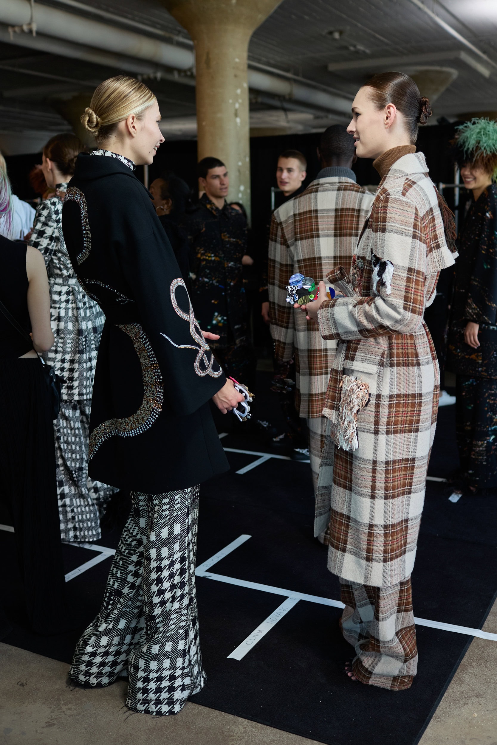 Libertine  Fall 2024 Fashion Show Backstage