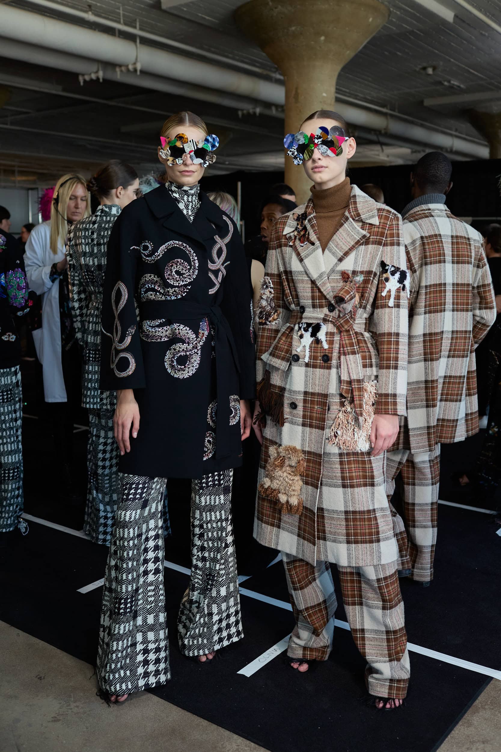 Libertine  Fall 2024 Fashion Show Backstage