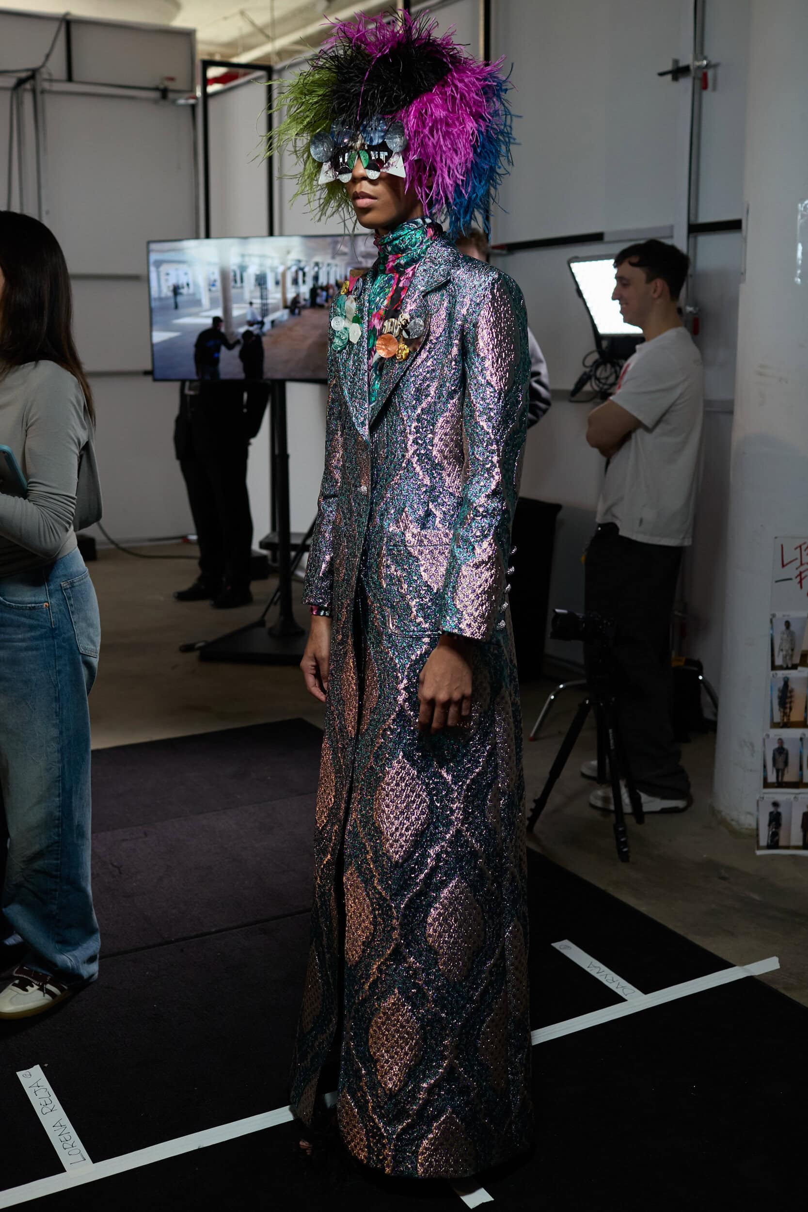 Libertine  Fall 2024 Fashion Show Backstage