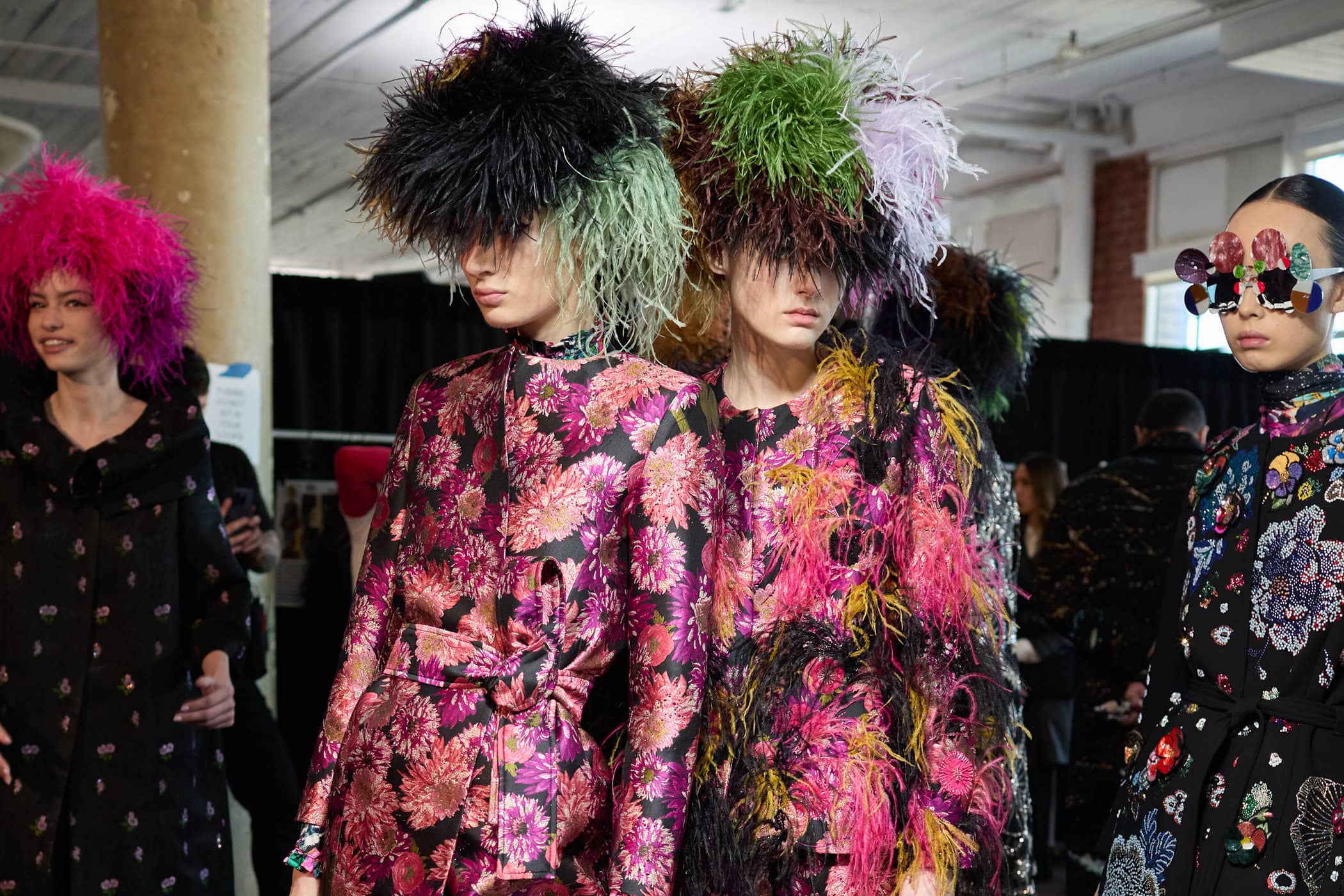 Libertine  Fall 2024 Fashion Show Backstage