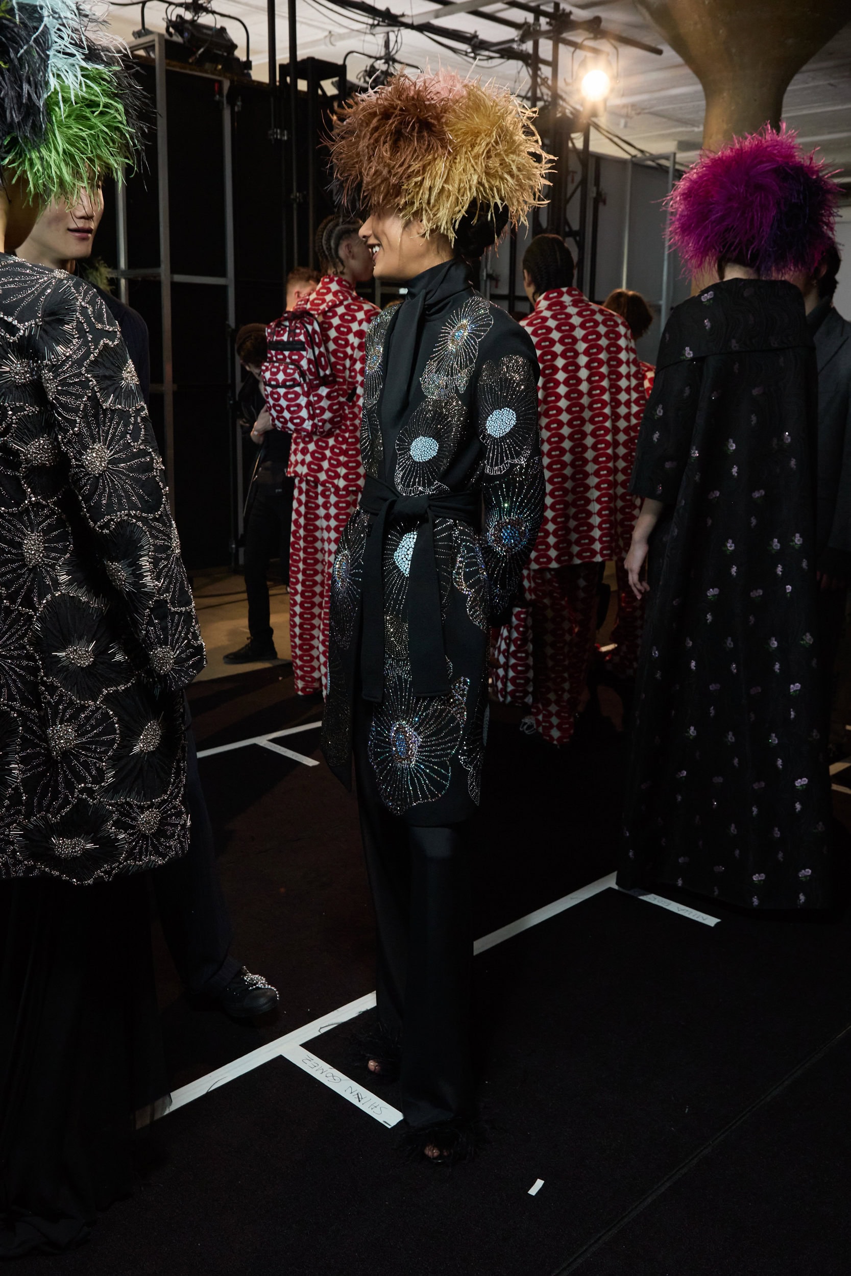 Libertine  Fall 2024 Fashion Show Backstage