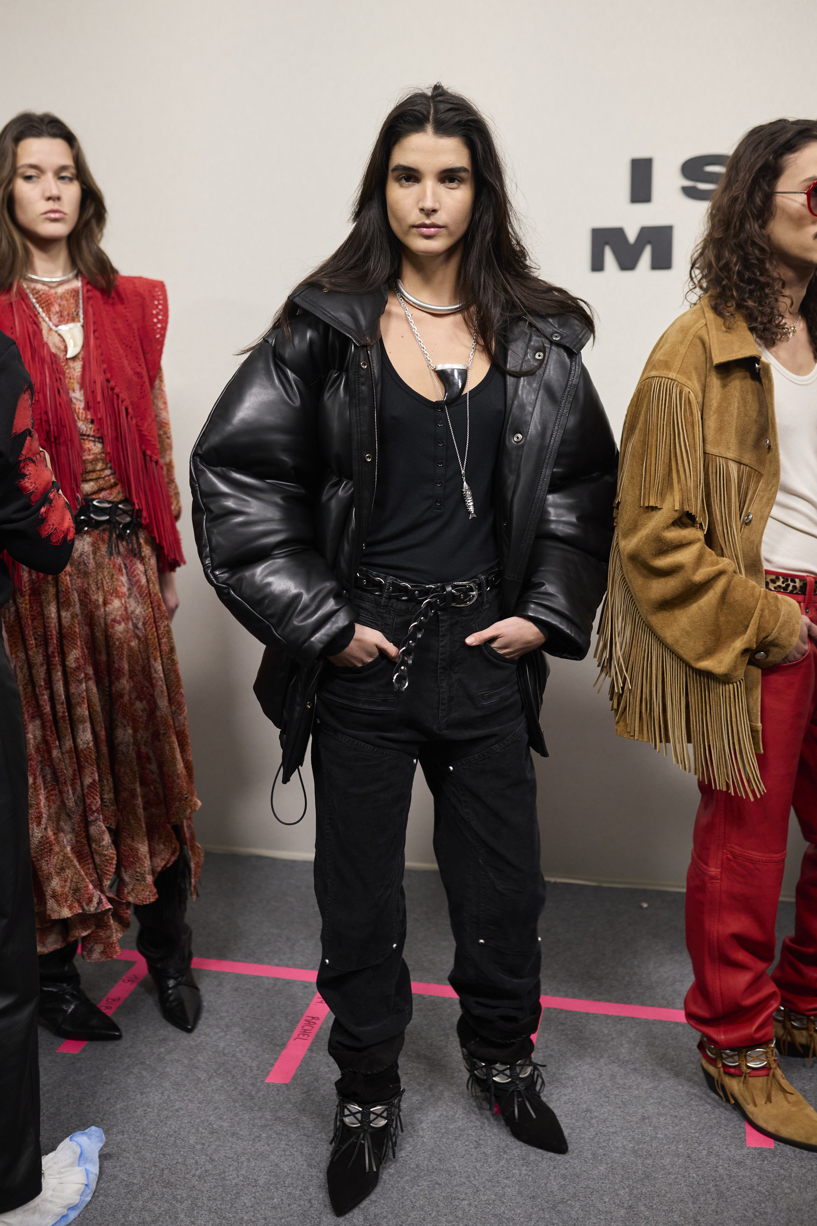 Isabel Marant  Fall 2024 Fashion Show Backstage