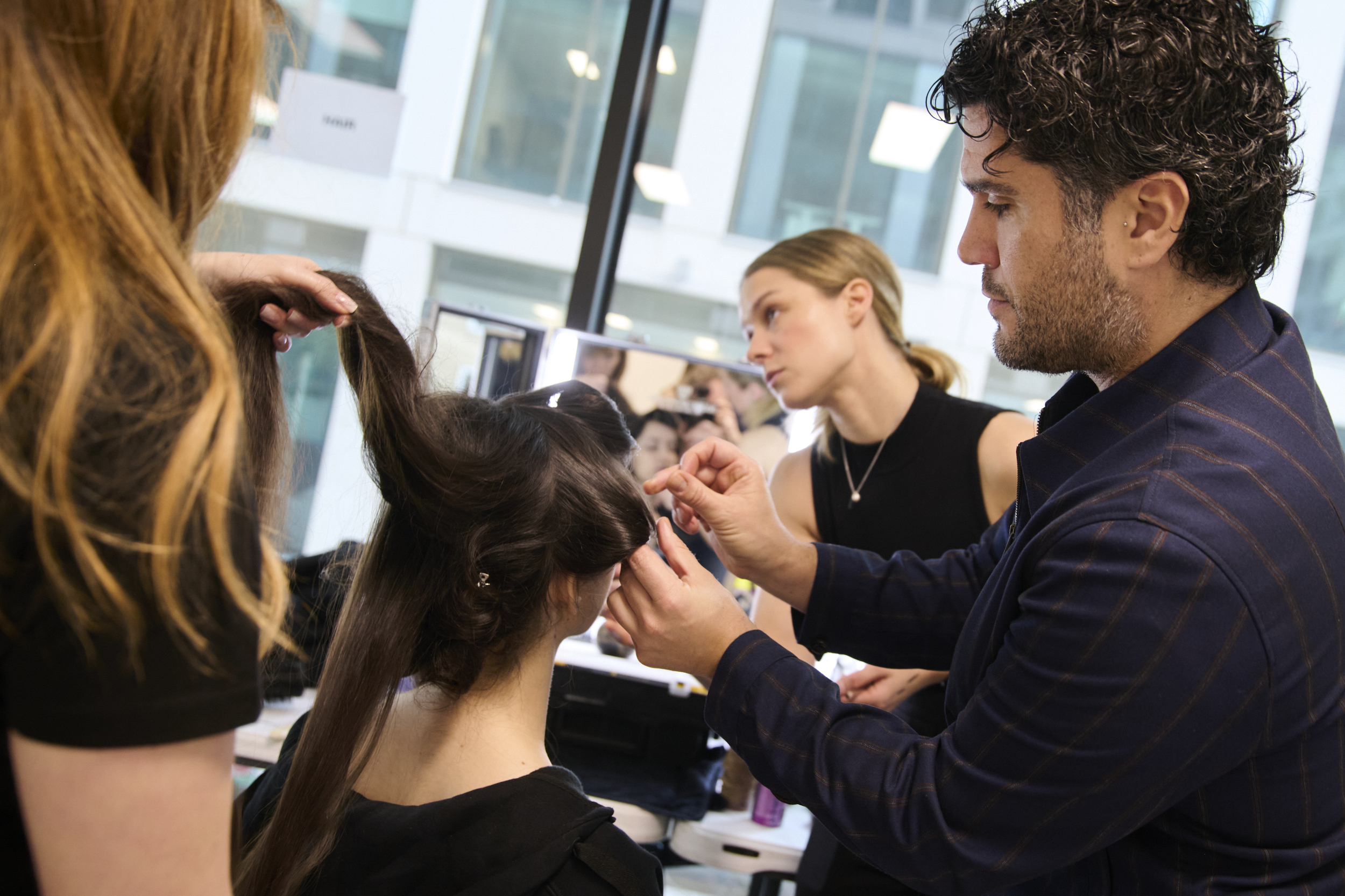 Mark Fast  Fall 2024 Fashion Show Backstage