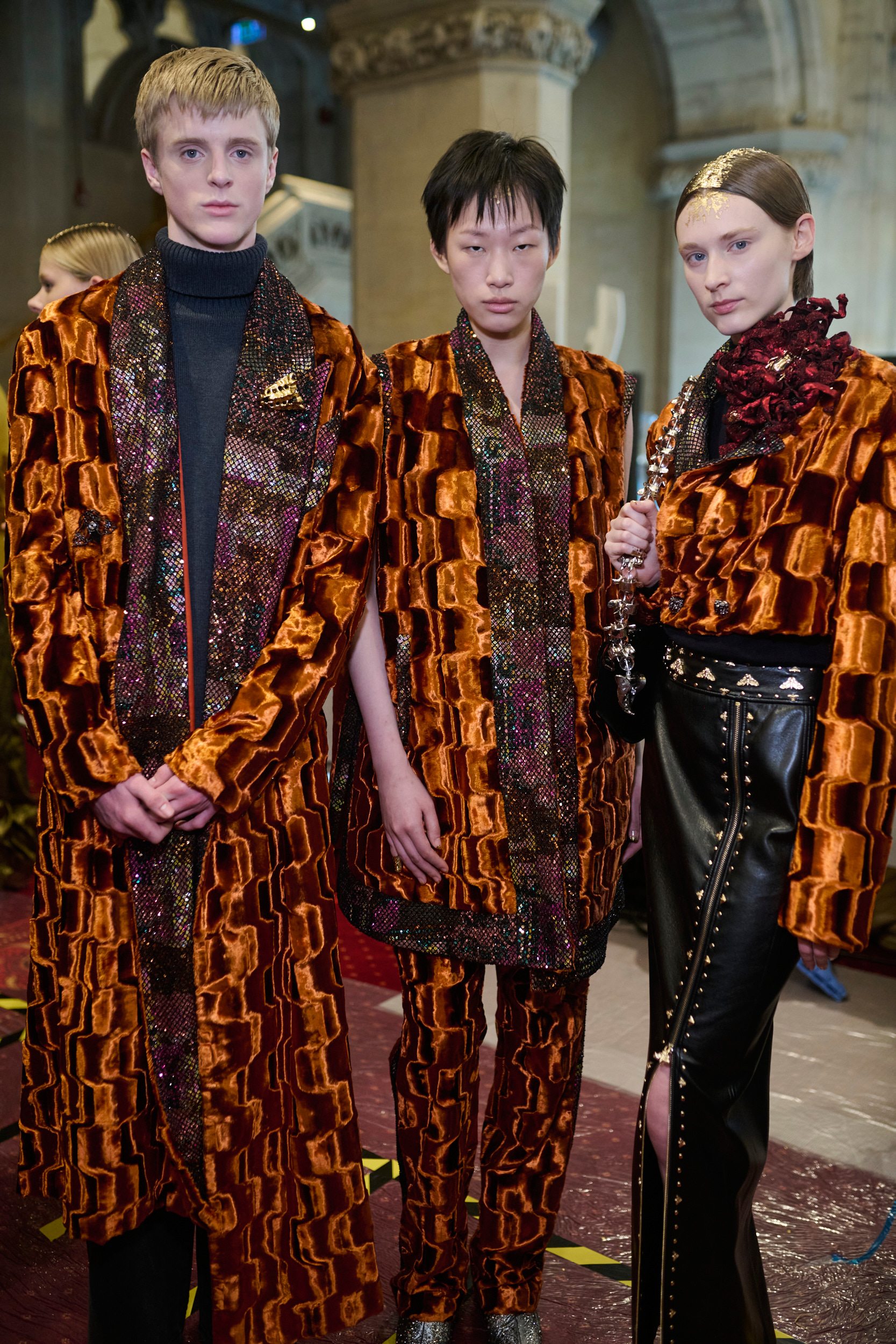 Mithridate  Fall 2024 Fashion Show Backstage