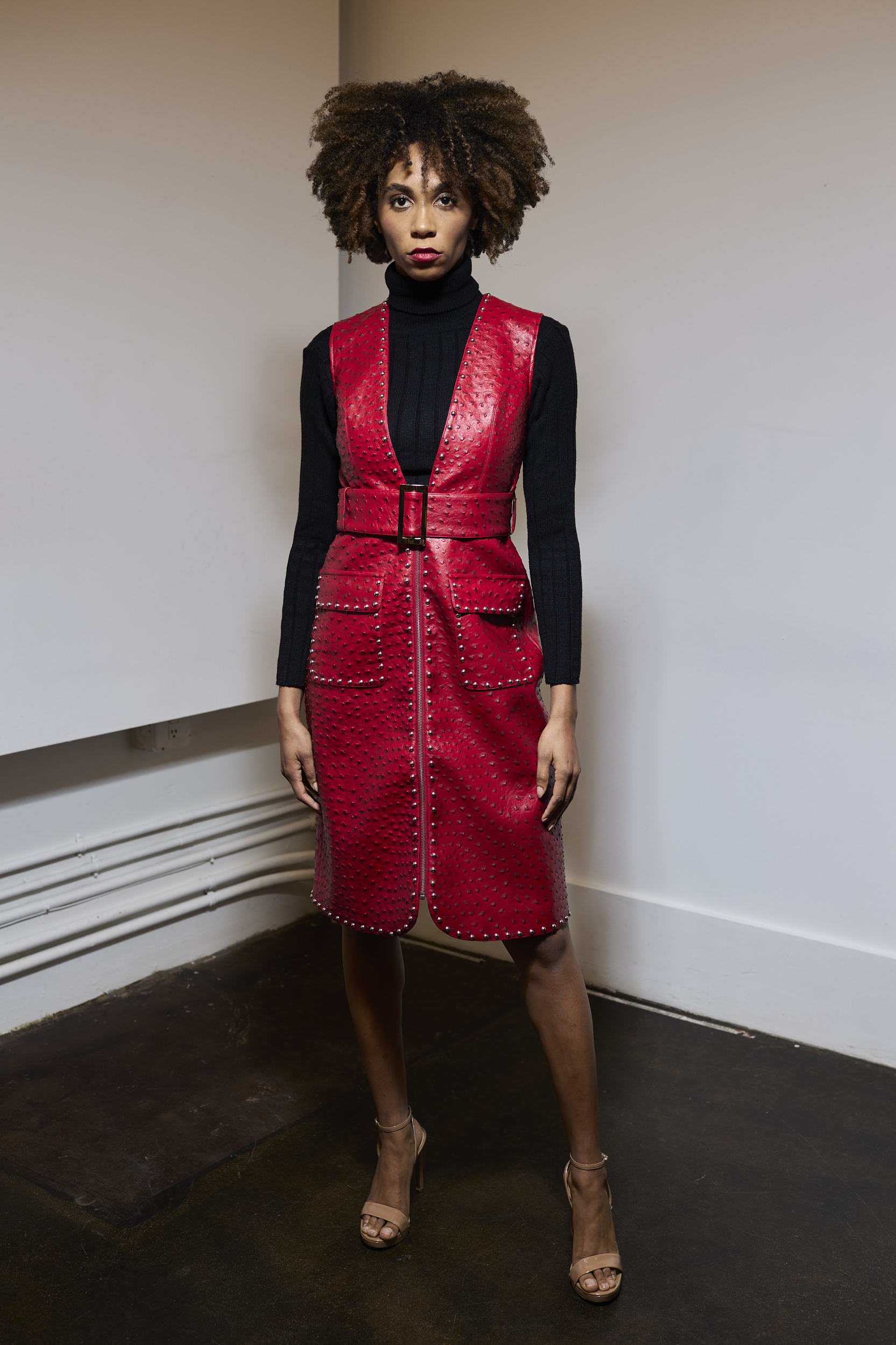 Negris Lebrum  Fall 2024 Fashion Show Backstage