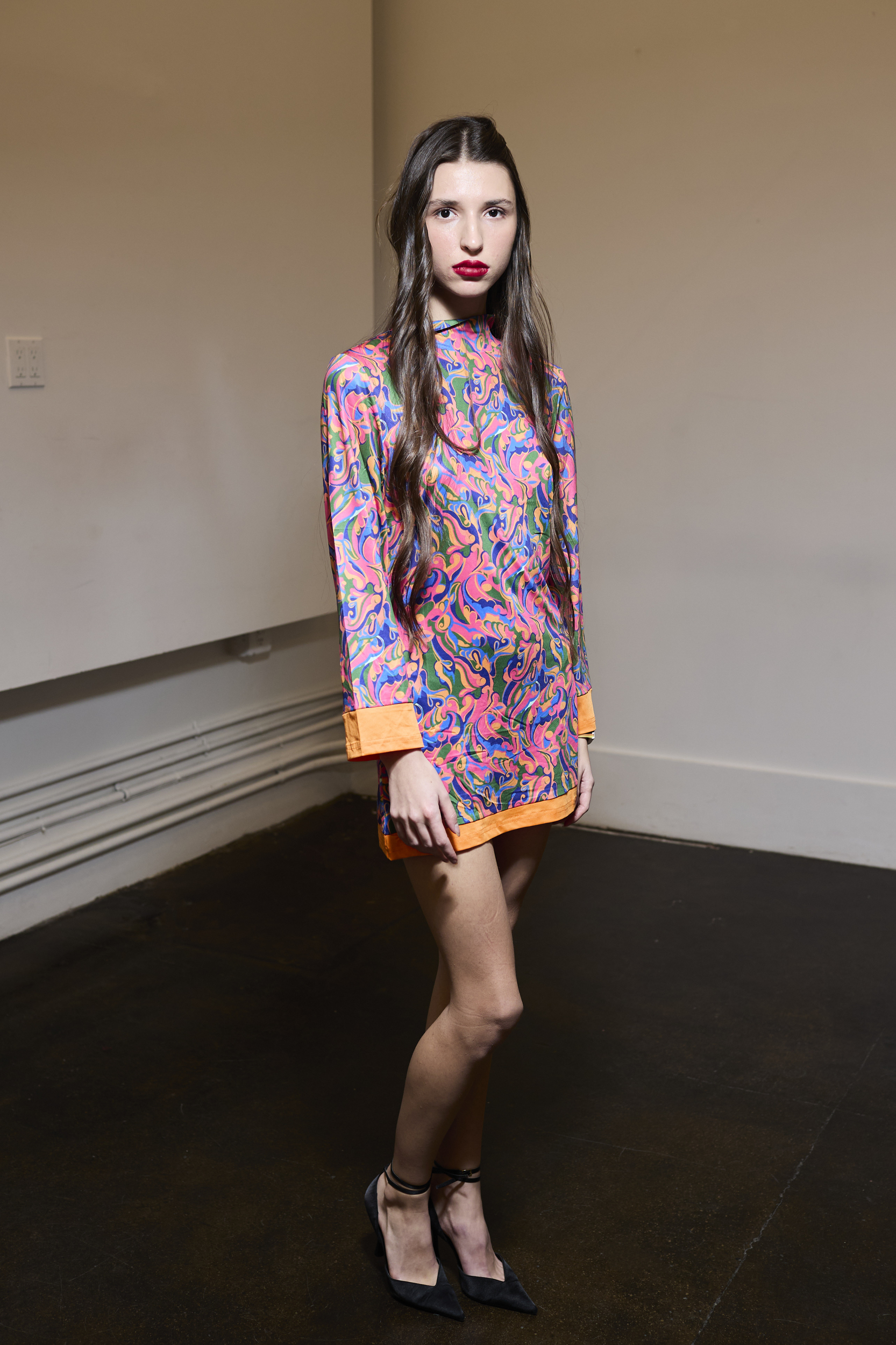 Negris Lebrum  Fall 2024 Fashion Show Backstage