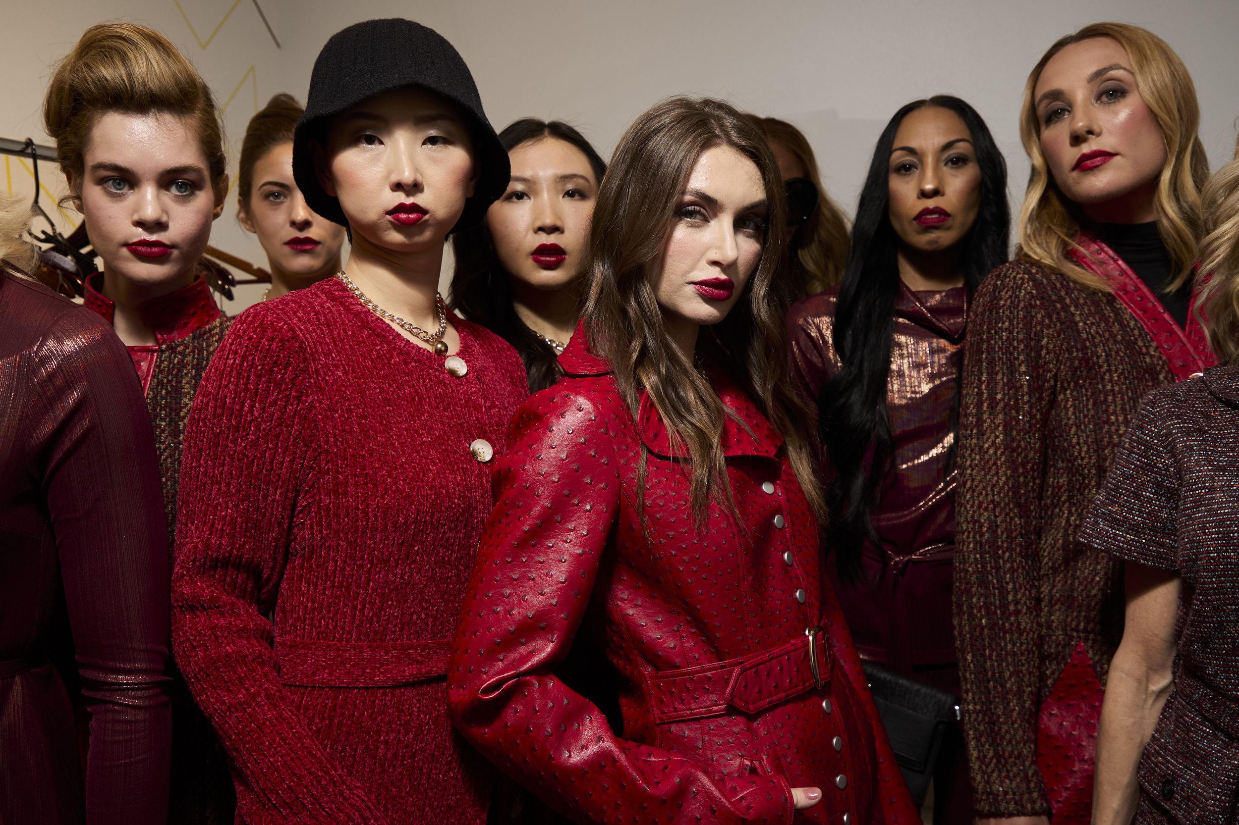 Negris Lebrum  Fall 2024 Fashion Show Backstage