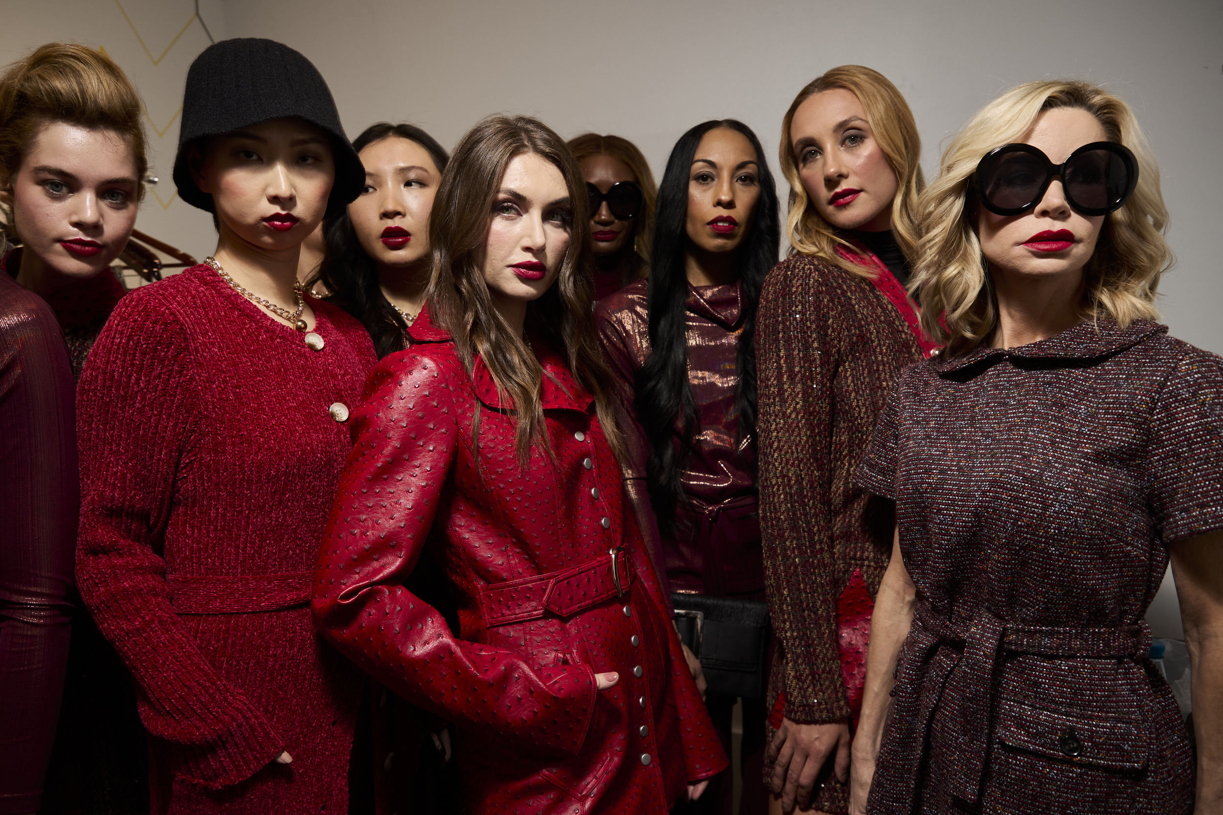 Negris Lebrum  Fall 2024 Fashion Show Backstage