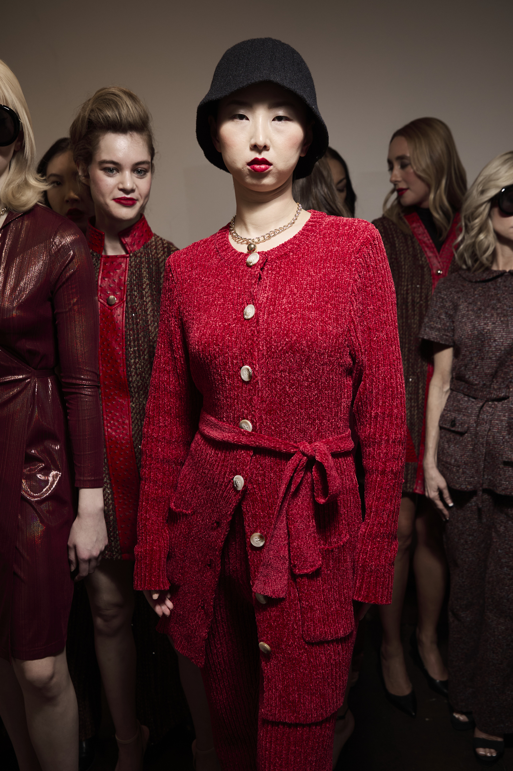 Negris Lebrum  Fall 2024 Fashion Show Backstage